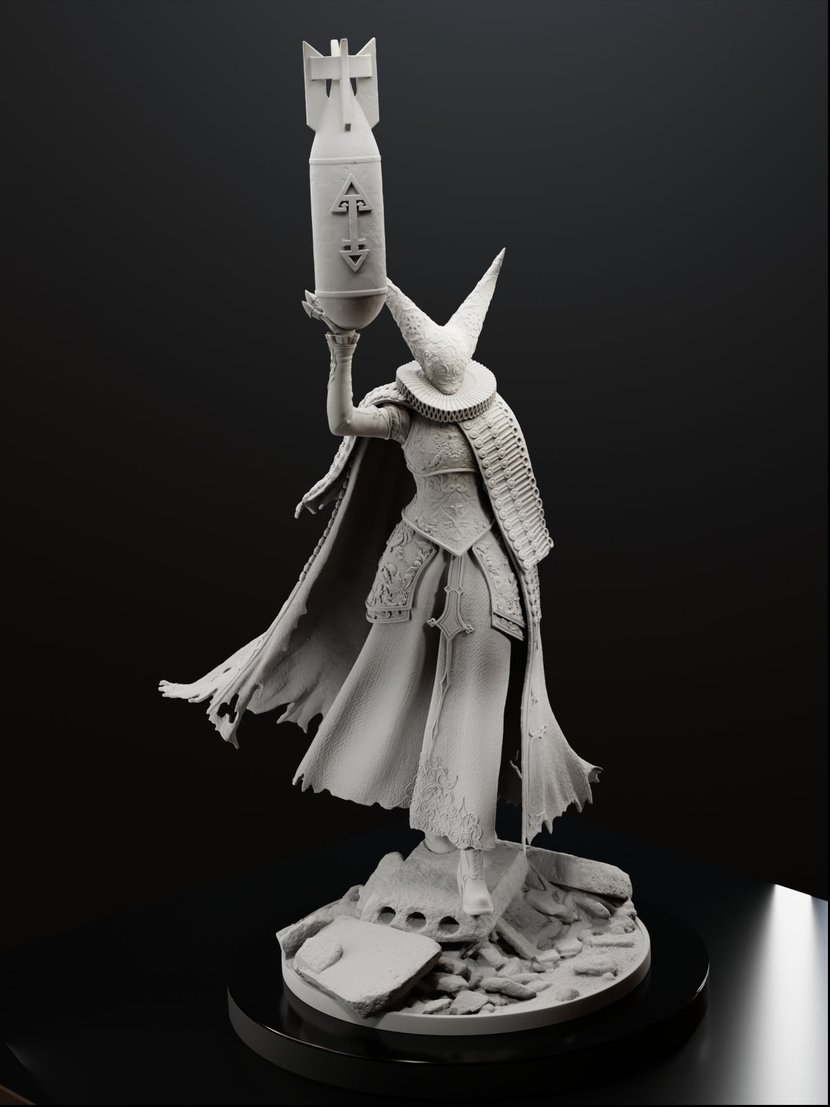The Artillery Witch Statue