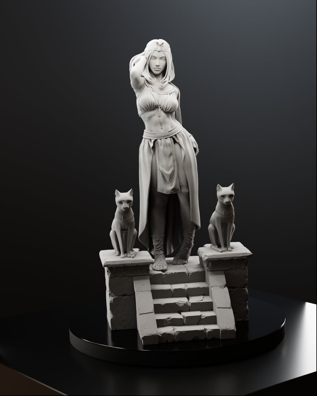 Queen of the Nile Statue