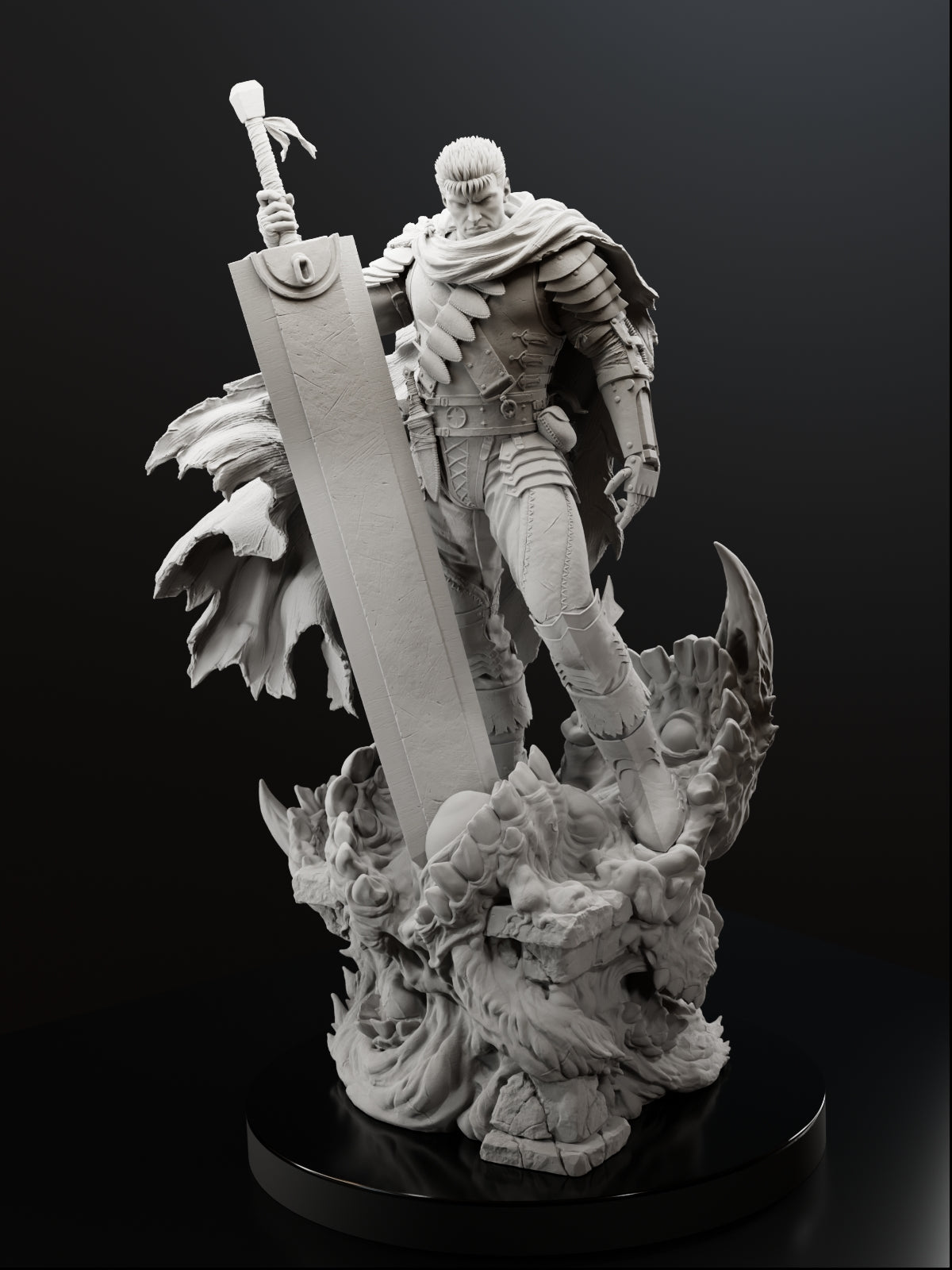 The Black Sword Statue