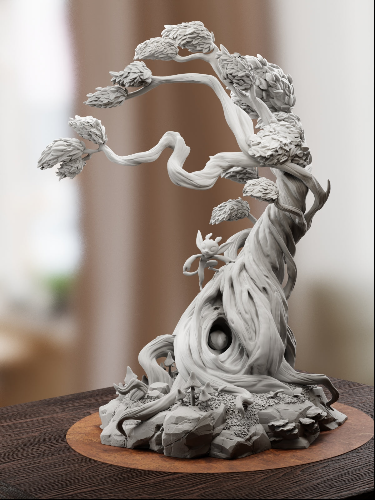 The Guardian Spirit | Maximum Detailed 12K 3D printed figure