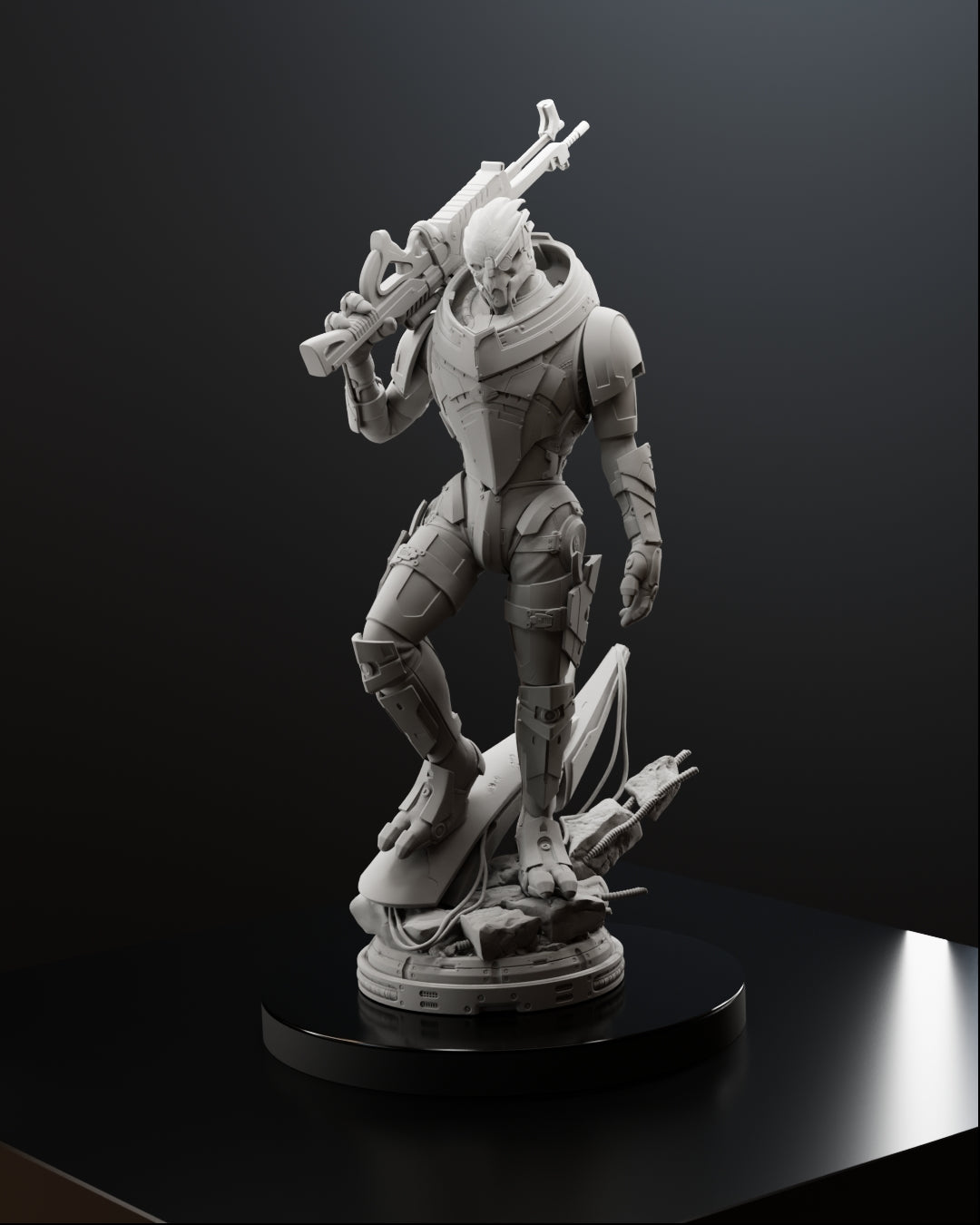 Normandy Sharpshooter Statue