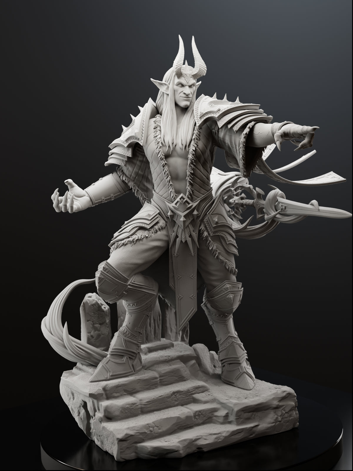 The Castle Master | Maximum Detailed 12K 3D printed figure