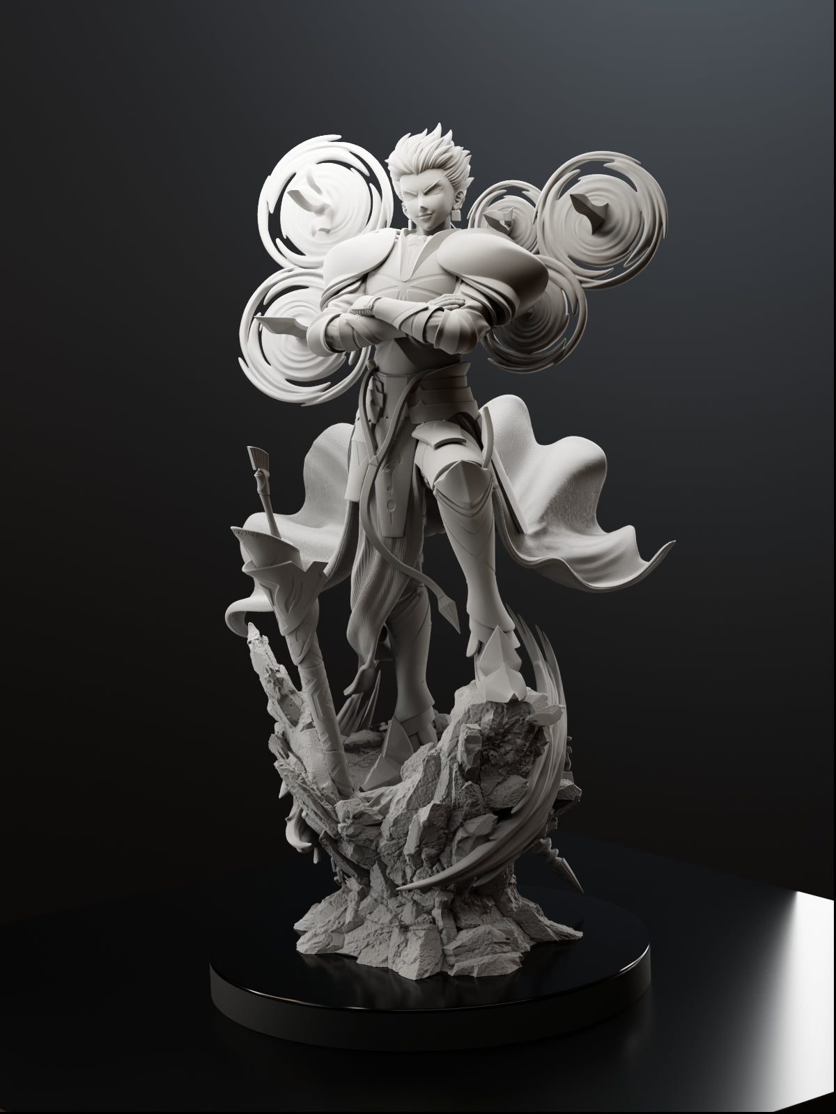 The King of Heroes Statue