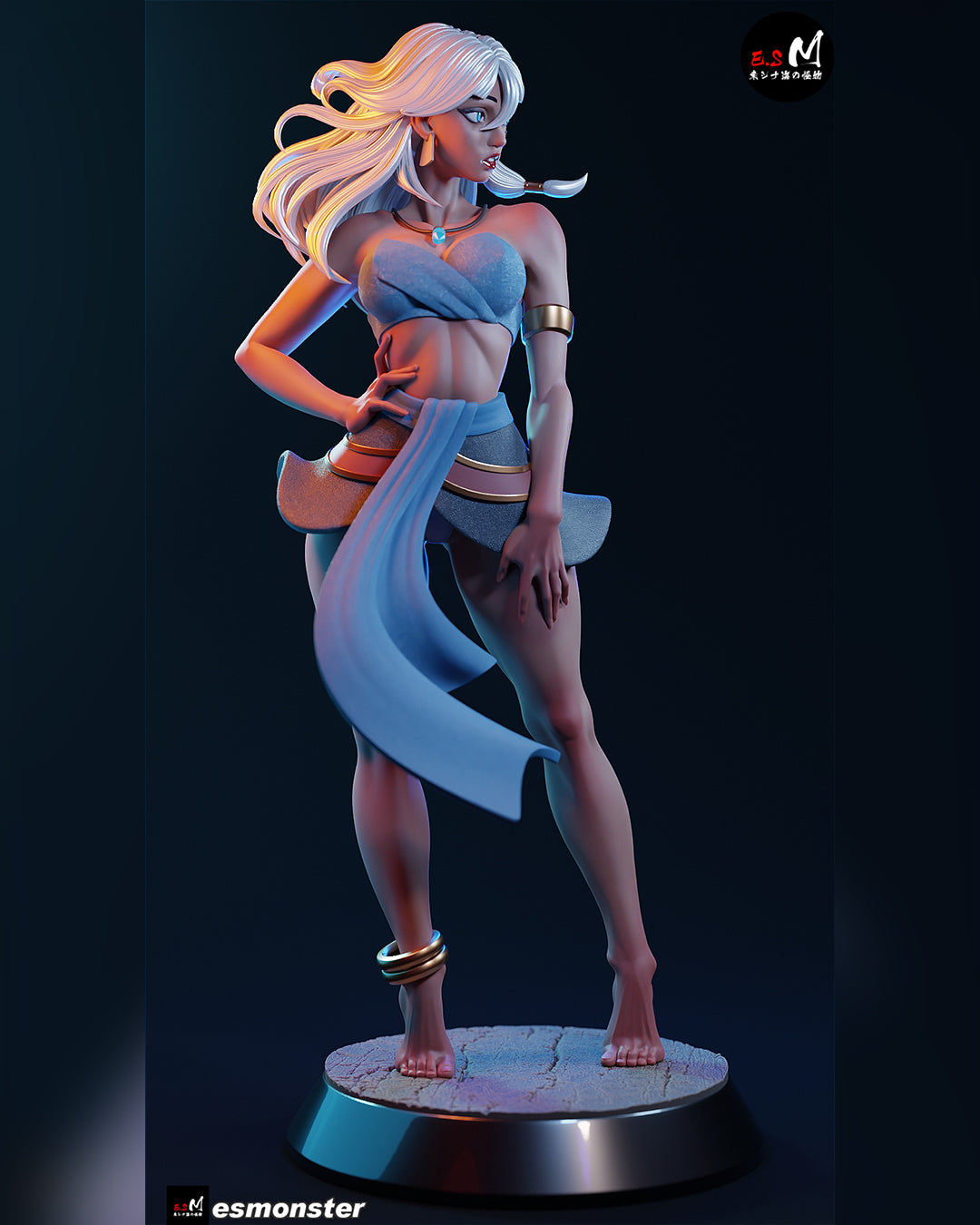 Princess Kida Statue