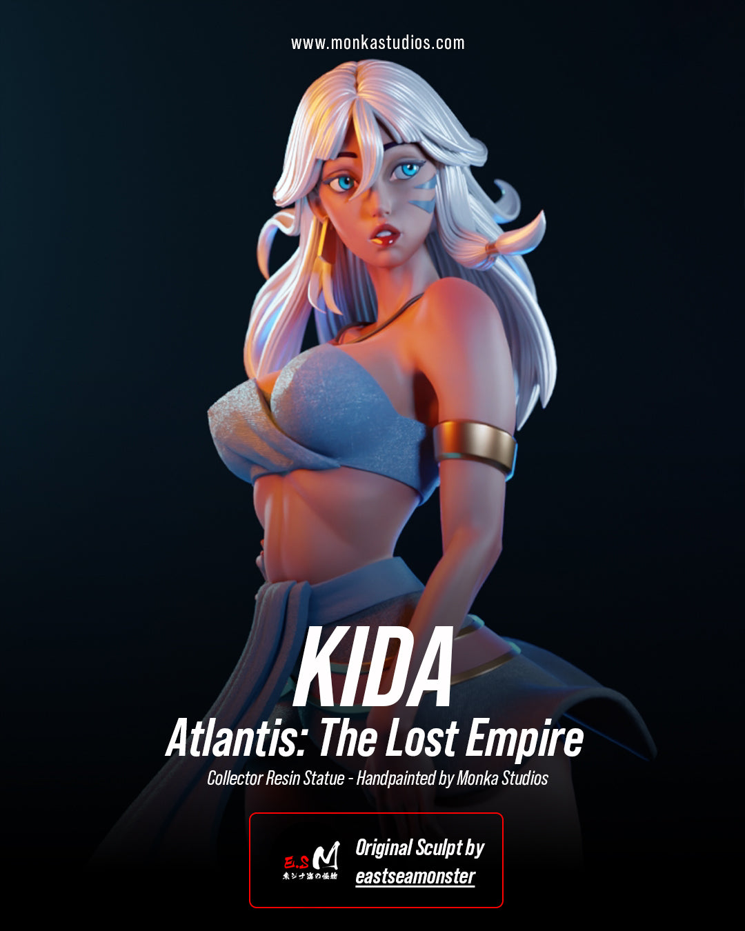 Princess Kida Statue