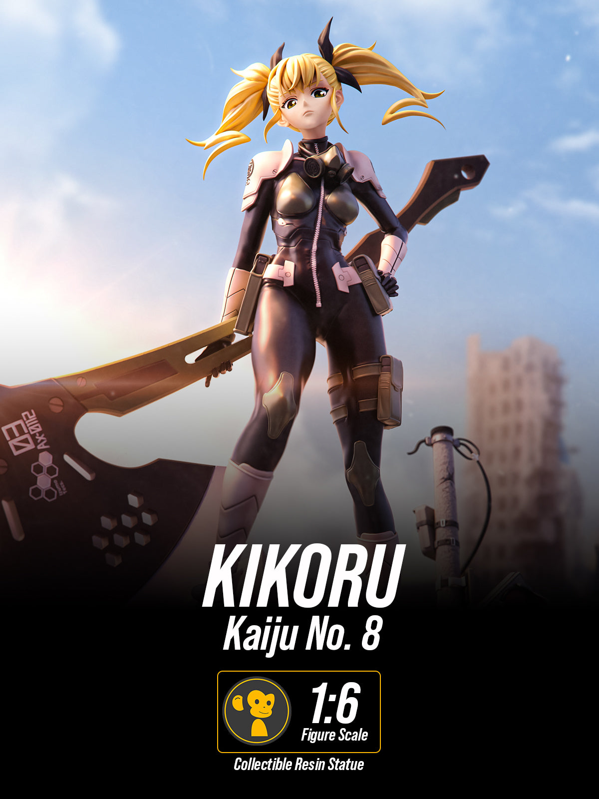 The Kaiju Slayer | Maximum Detailed 12K 3D printed figure