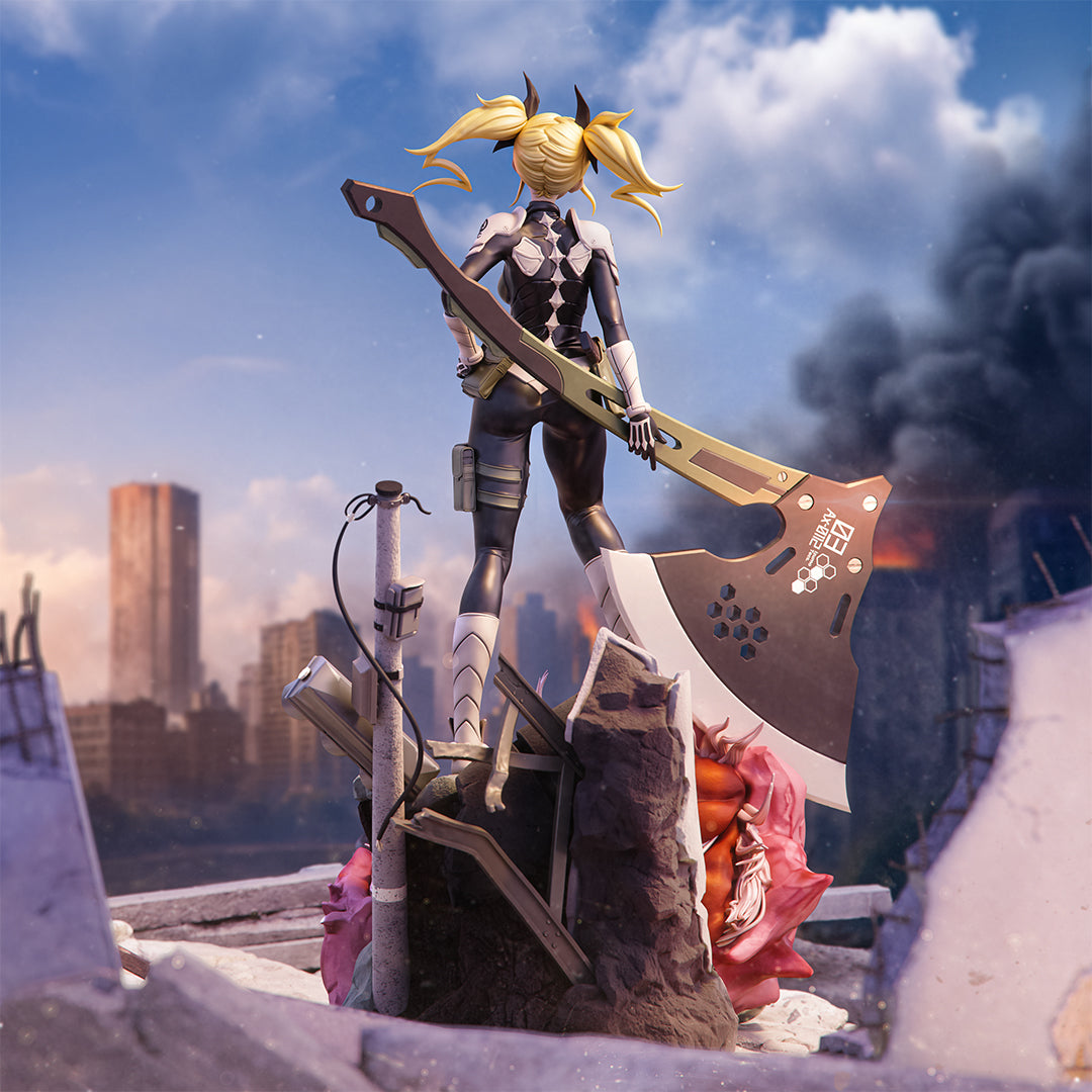 The Kaiju Slayer | Maximum Detailed 12K 3D printed figure