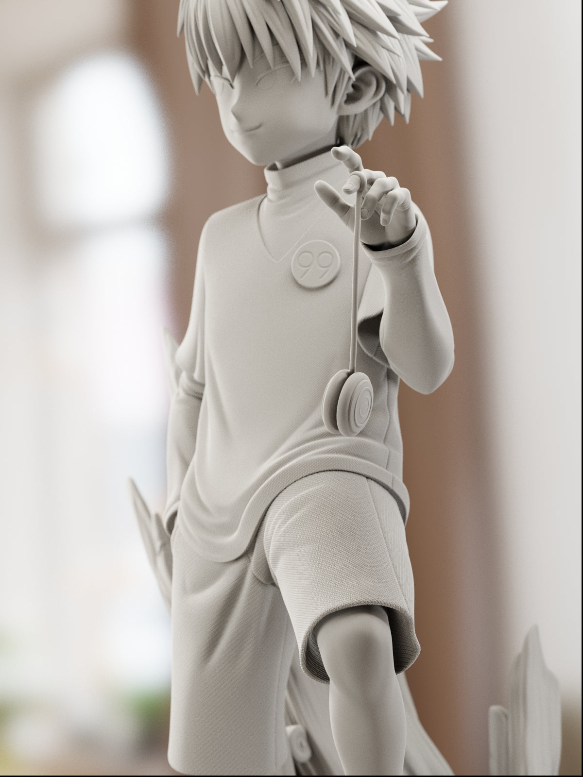 The Godspeed Hunter | Maximum Detailed 12K 3D Printed Figure