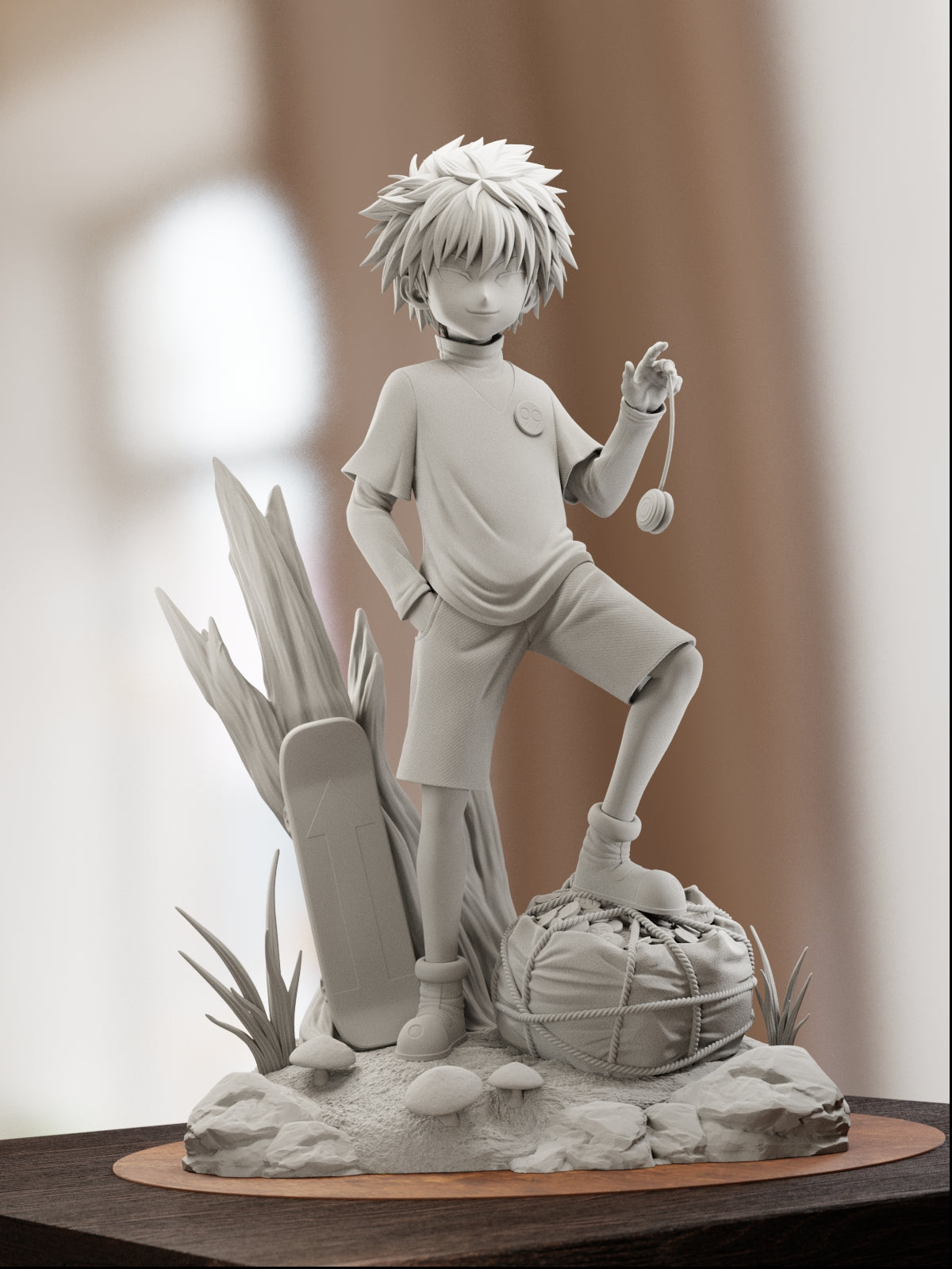 The Godspeed Hunter | Maximum Detailed 12K 3D Printed Figure