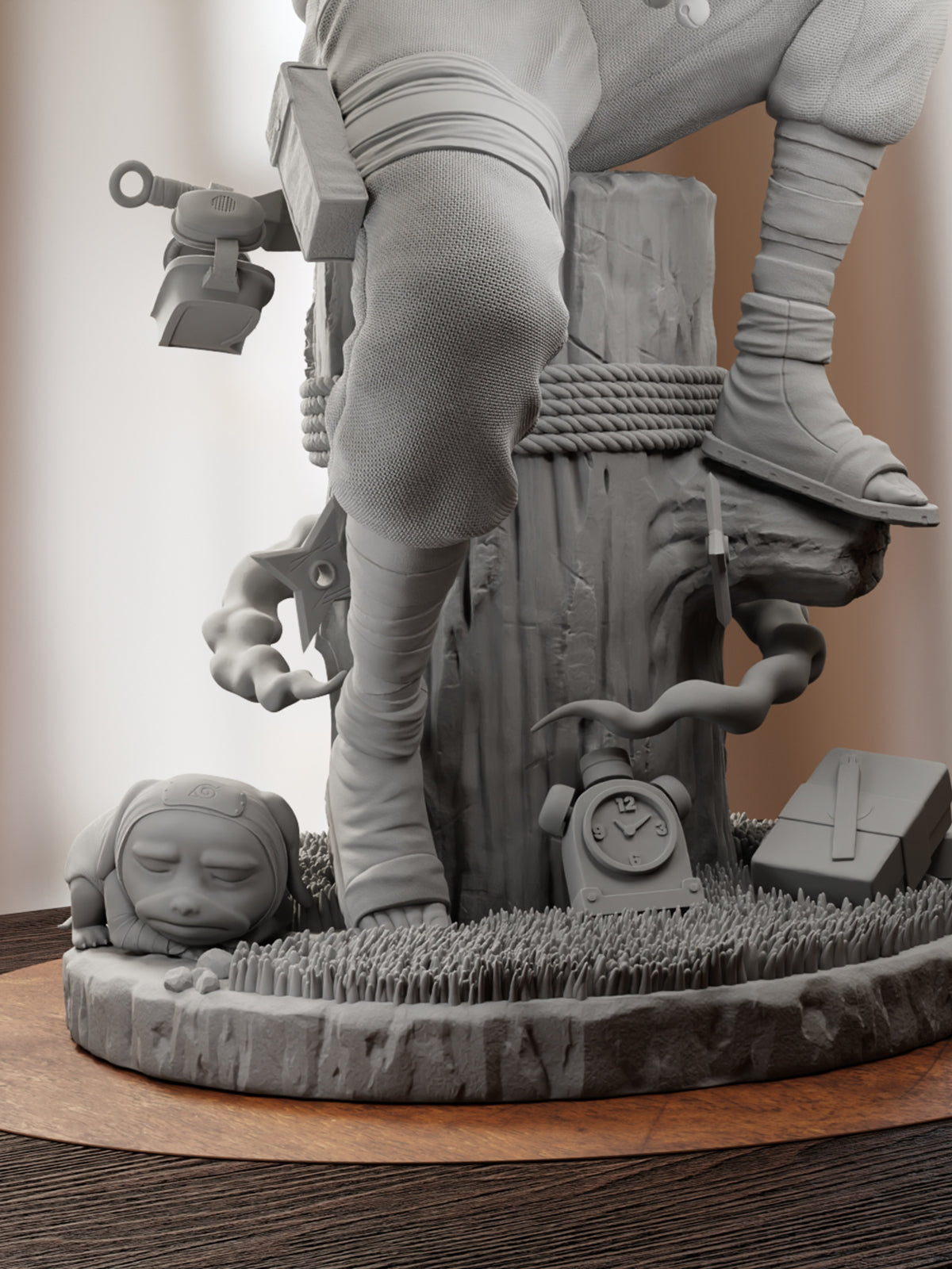 The Copy Ninja | Maximum Detailed 12K 3D Printed Figure