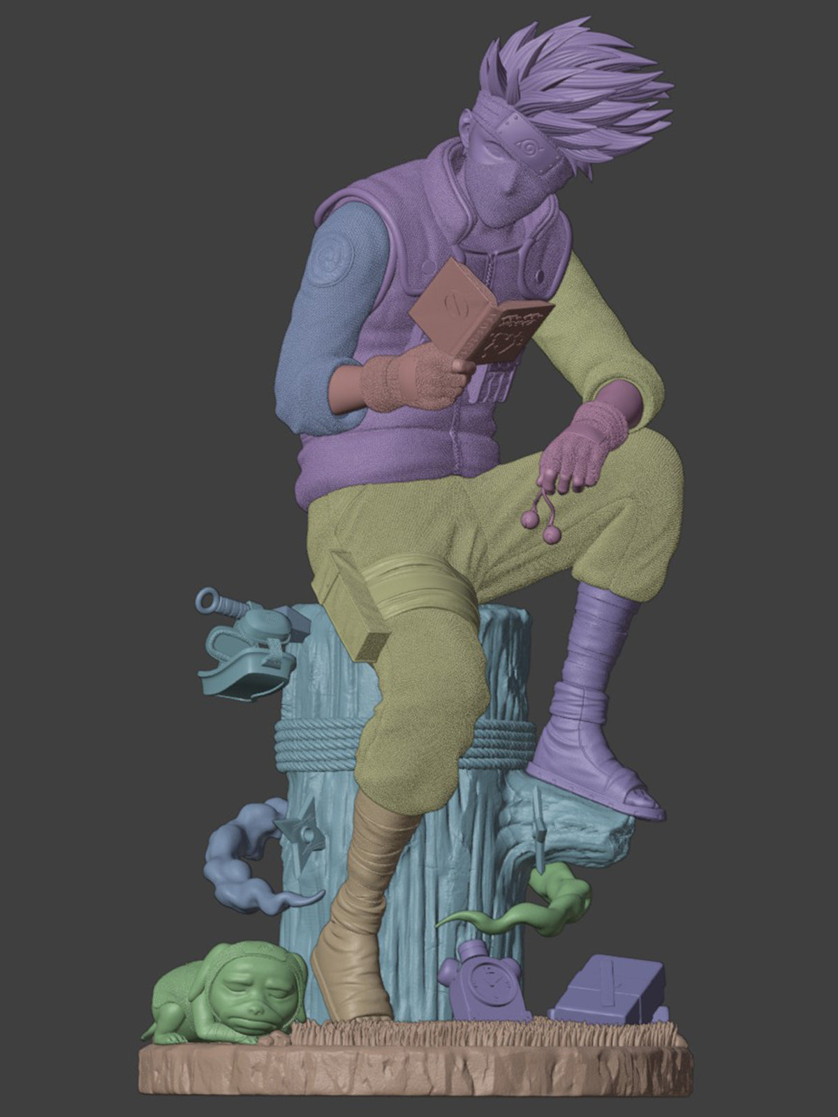 The Copy Ninja | Maximum Detailed 12K 3D Printed Figure