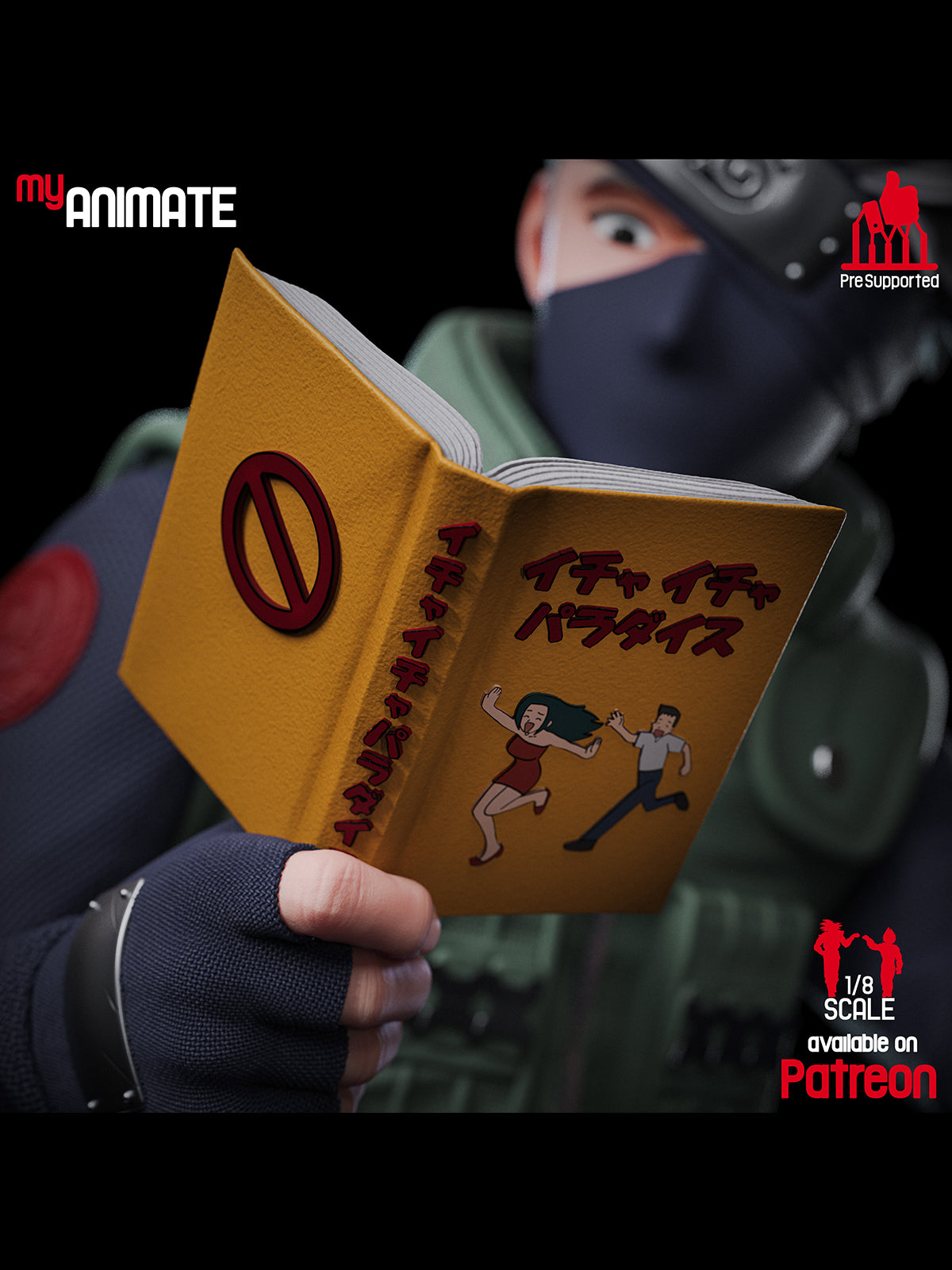 The Copy Ninja | Maximum Detailed 12K 3D Printed Figure