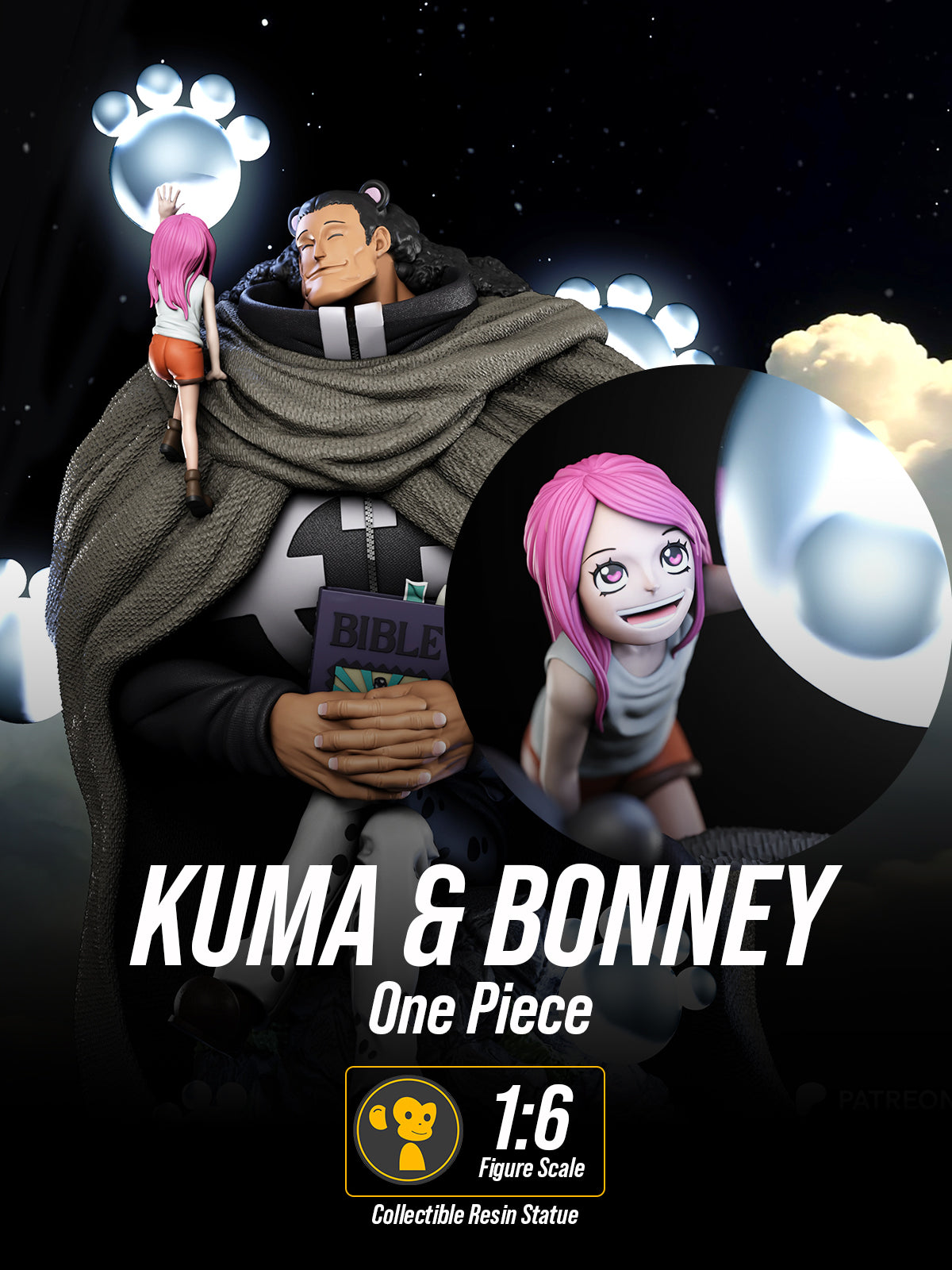 The Gentle Giant | Maximum Detailed 12K 3D printed figure