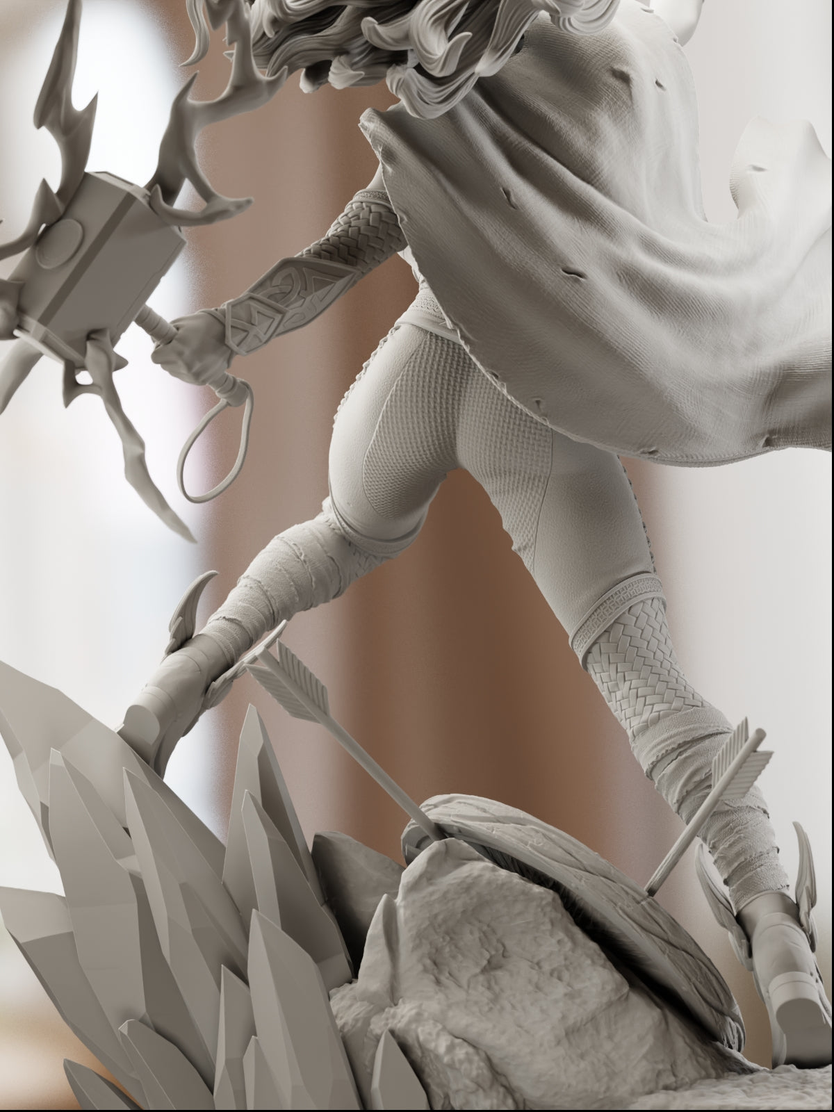 Love & Thunder | Maximum Detailed 12K 3D printed figure