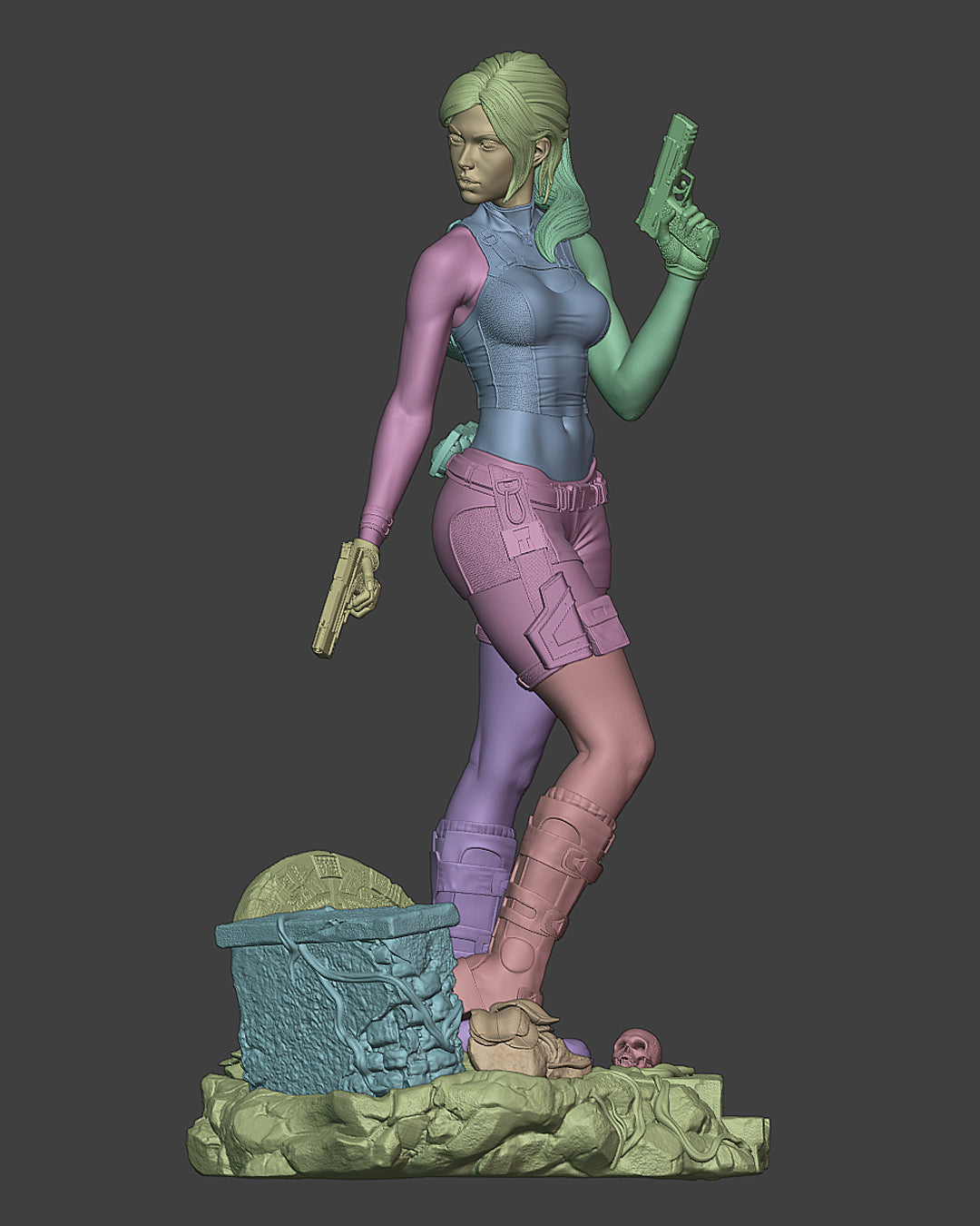 The Relic Hunter Statue