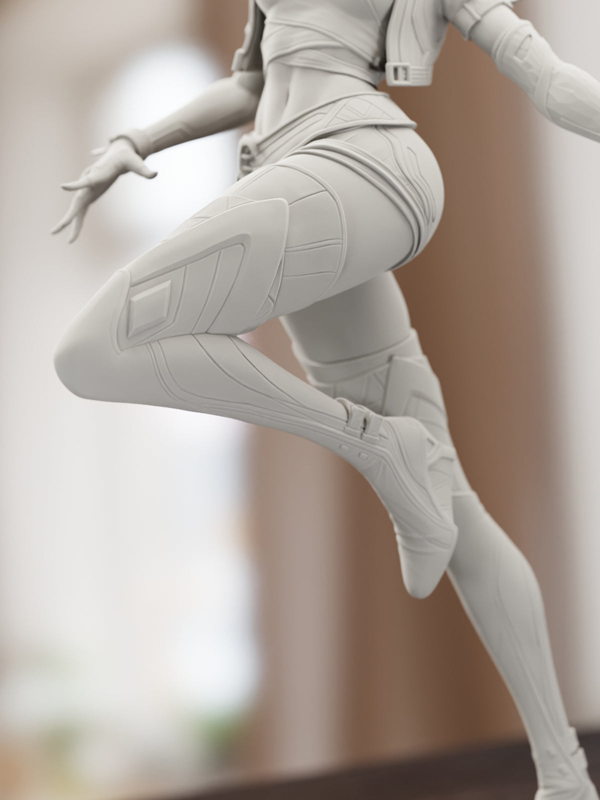 The Ice Idol | Maximum Detailed 12K 3D printed figure