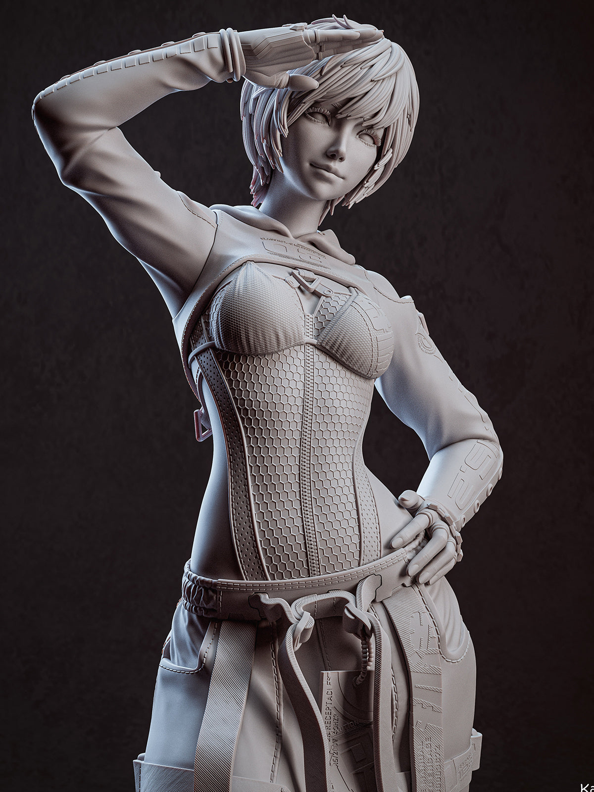 The Tech Support | Maximum Detailed 12K 3D printed figure