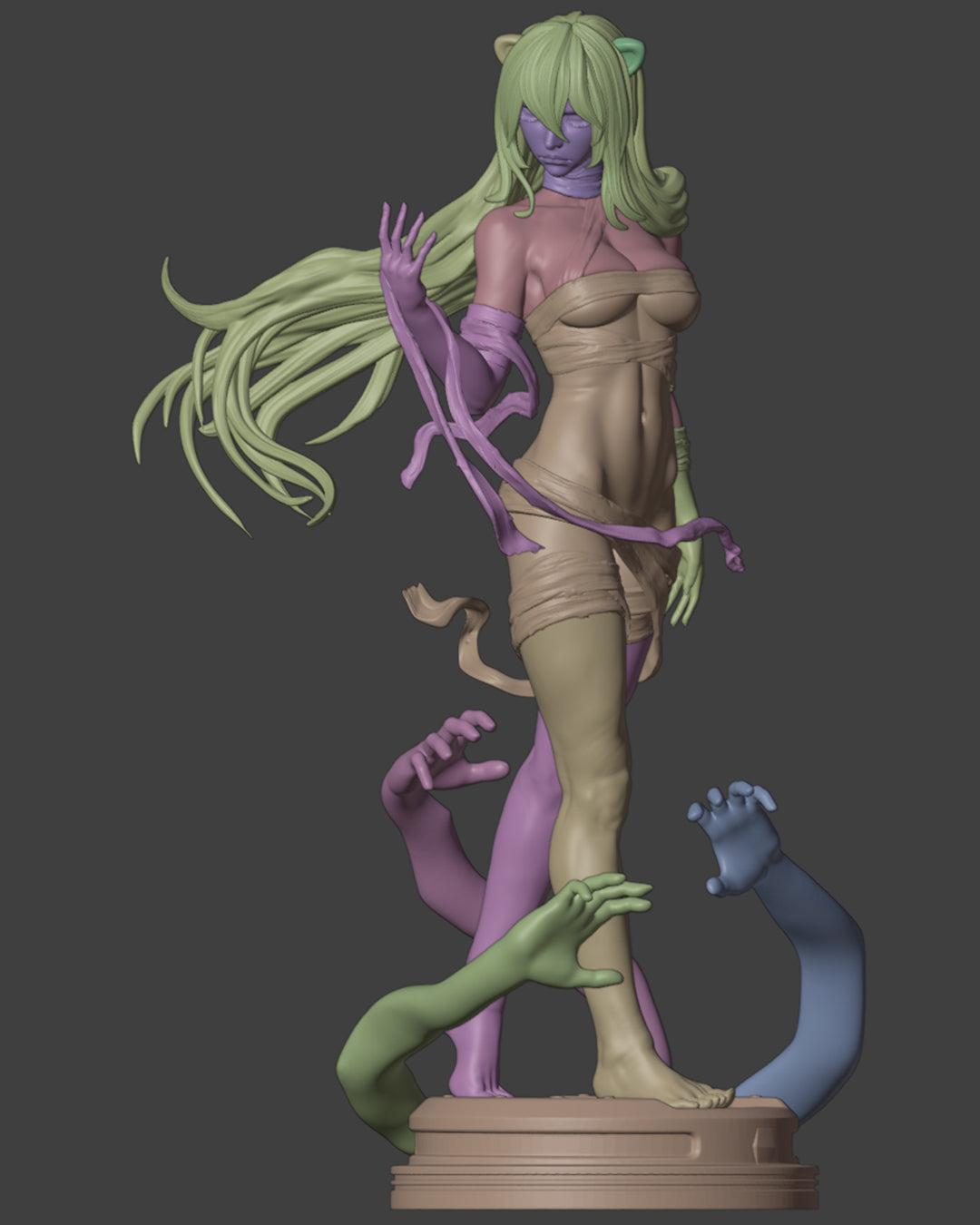 The Vector Queen Statue
