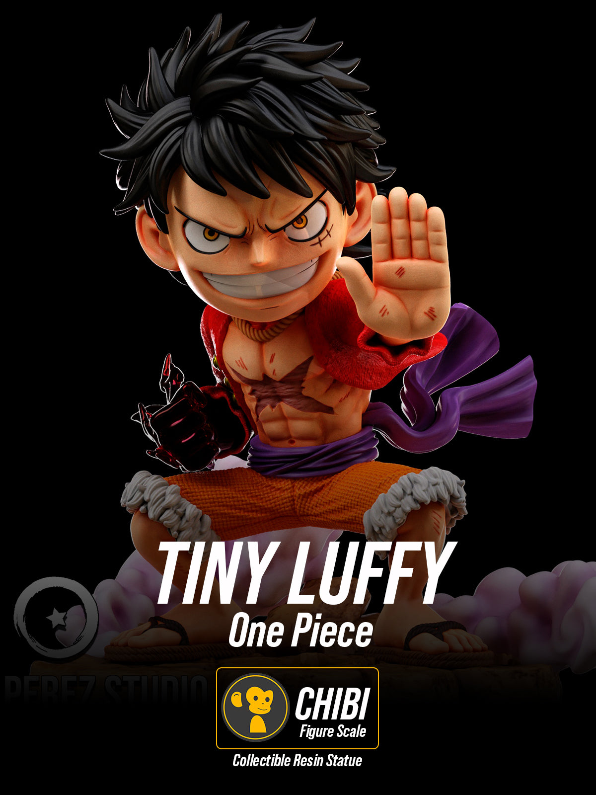 Tiny Pirate King | Maximum Detailed 12K 3D printed figure