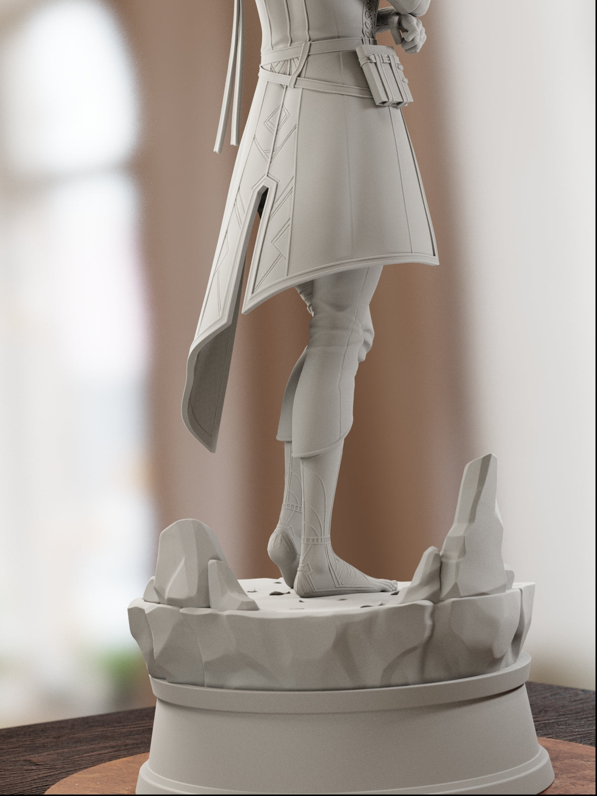 The Unwritten Voice | Maximum Detailed 12K 3D printed figure