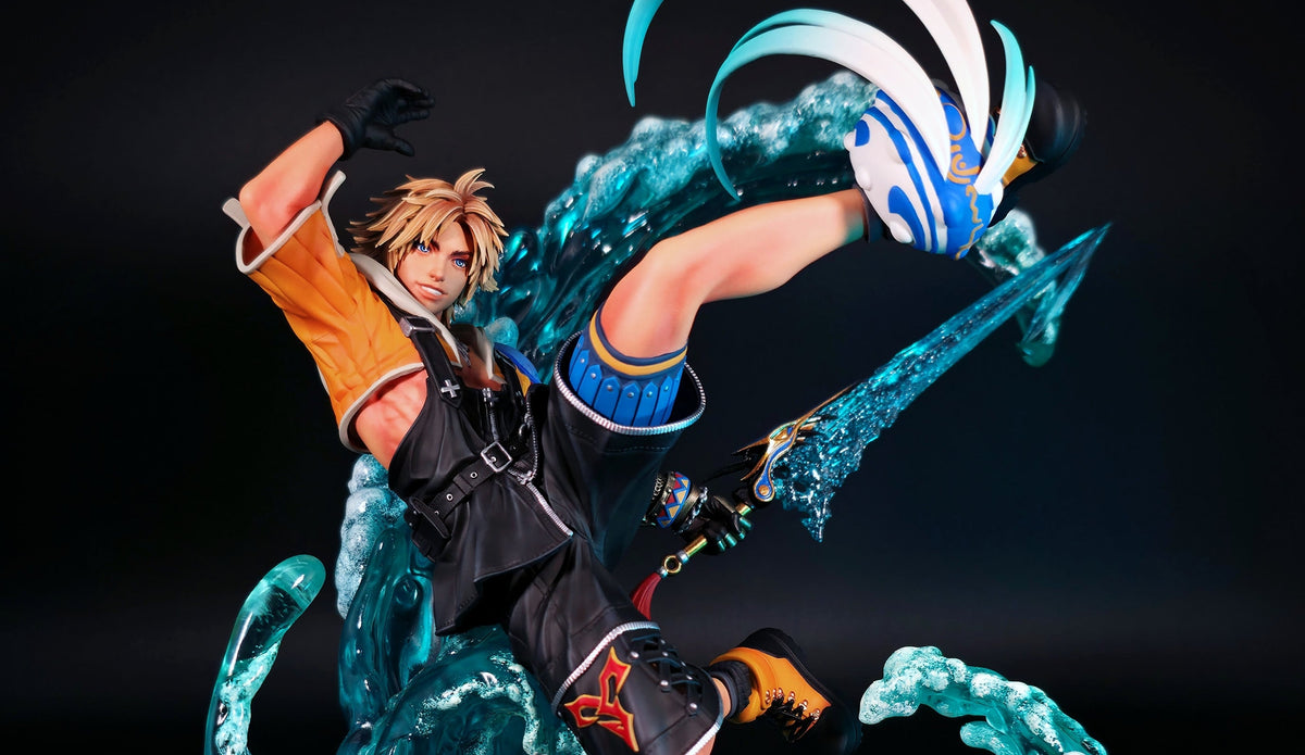 The Blitzball Ace Statue
