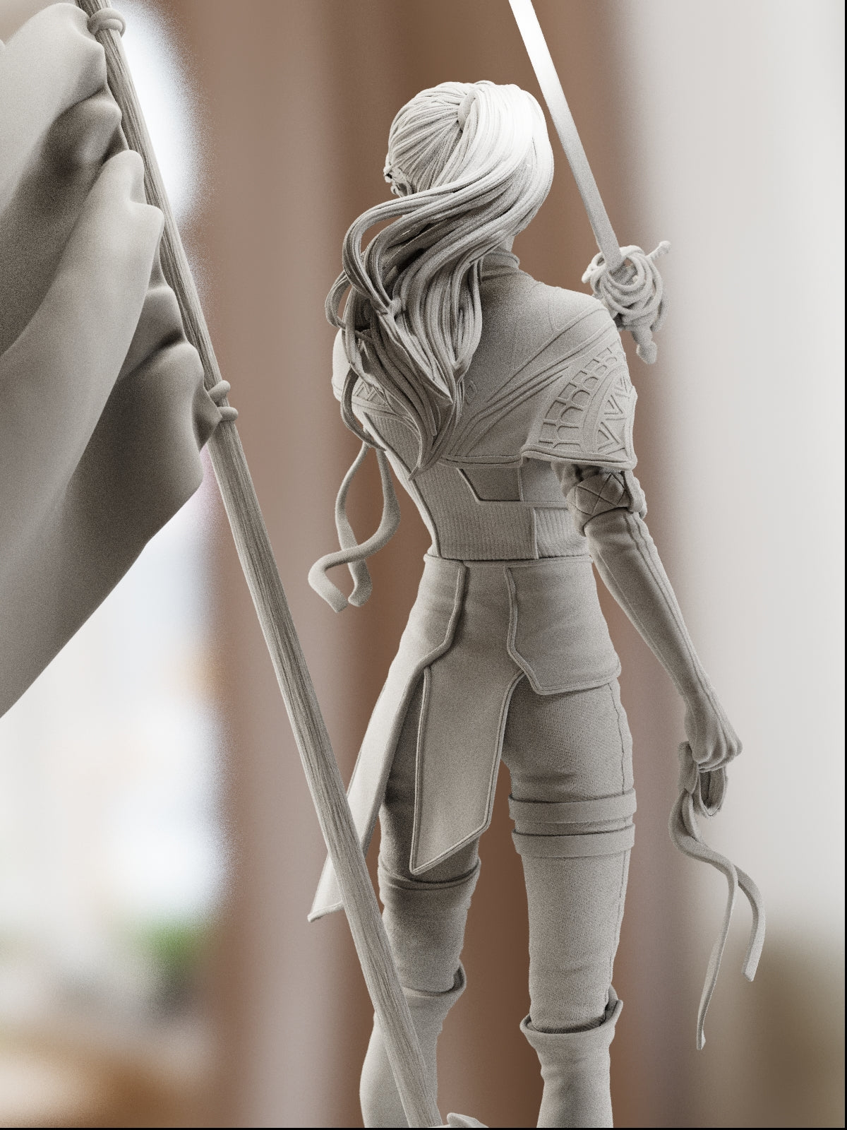 The Expeditioneer | Maximum Detailed 12K 3D printed figure