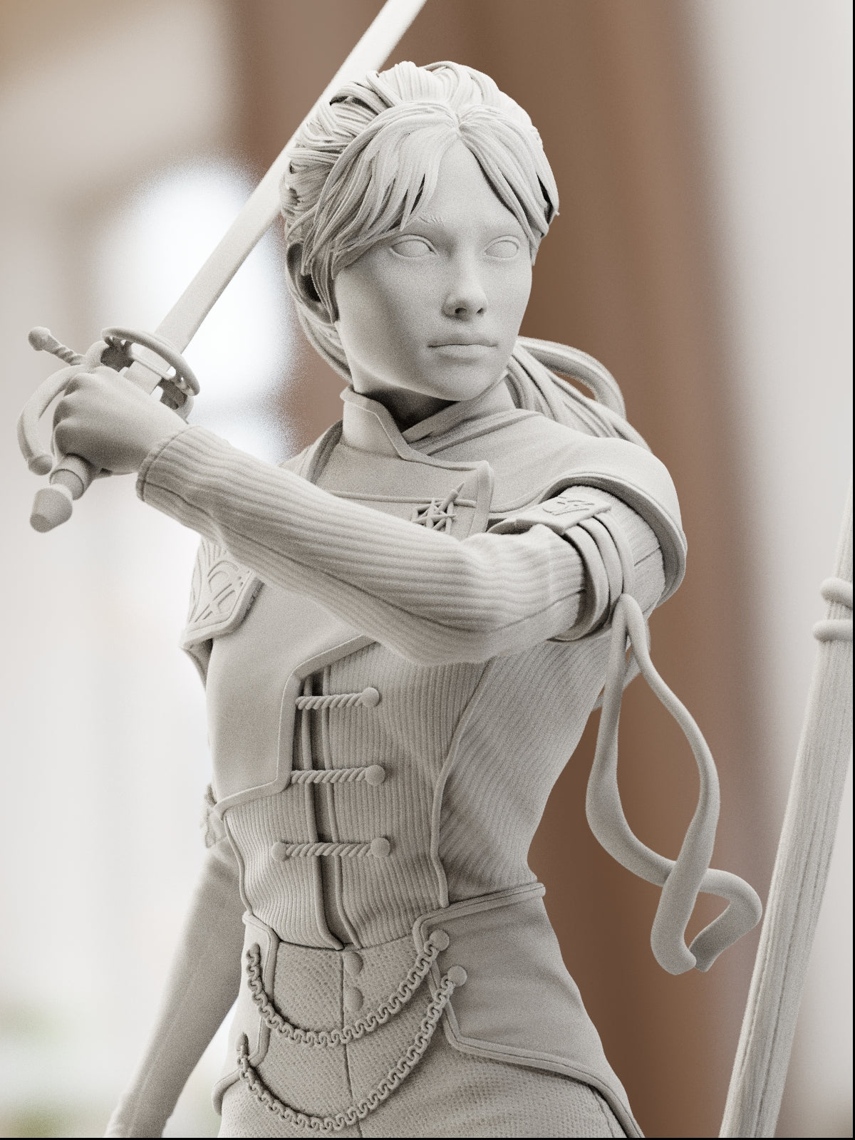 The Expeditioneer | Maximum Detailed 12K 3D printed figure