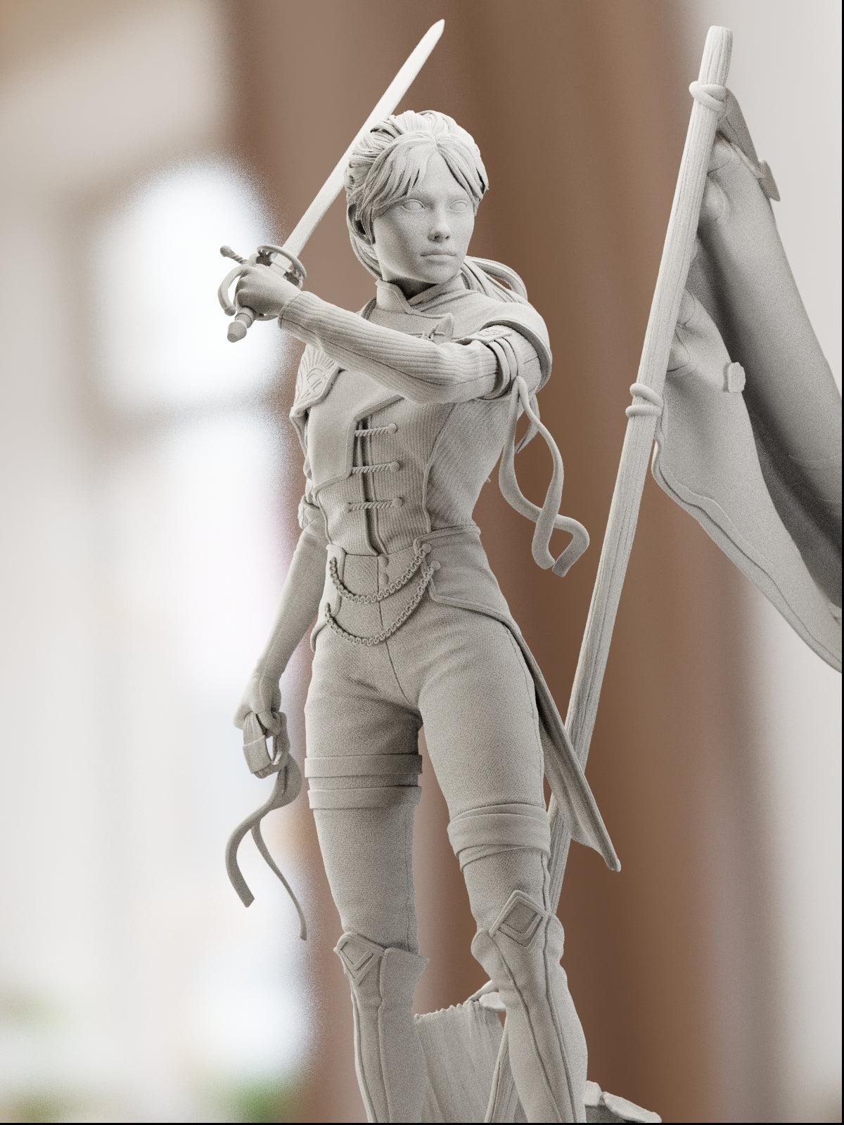The Expeditioneer | Maximum Detailed 12K 3D printed figure