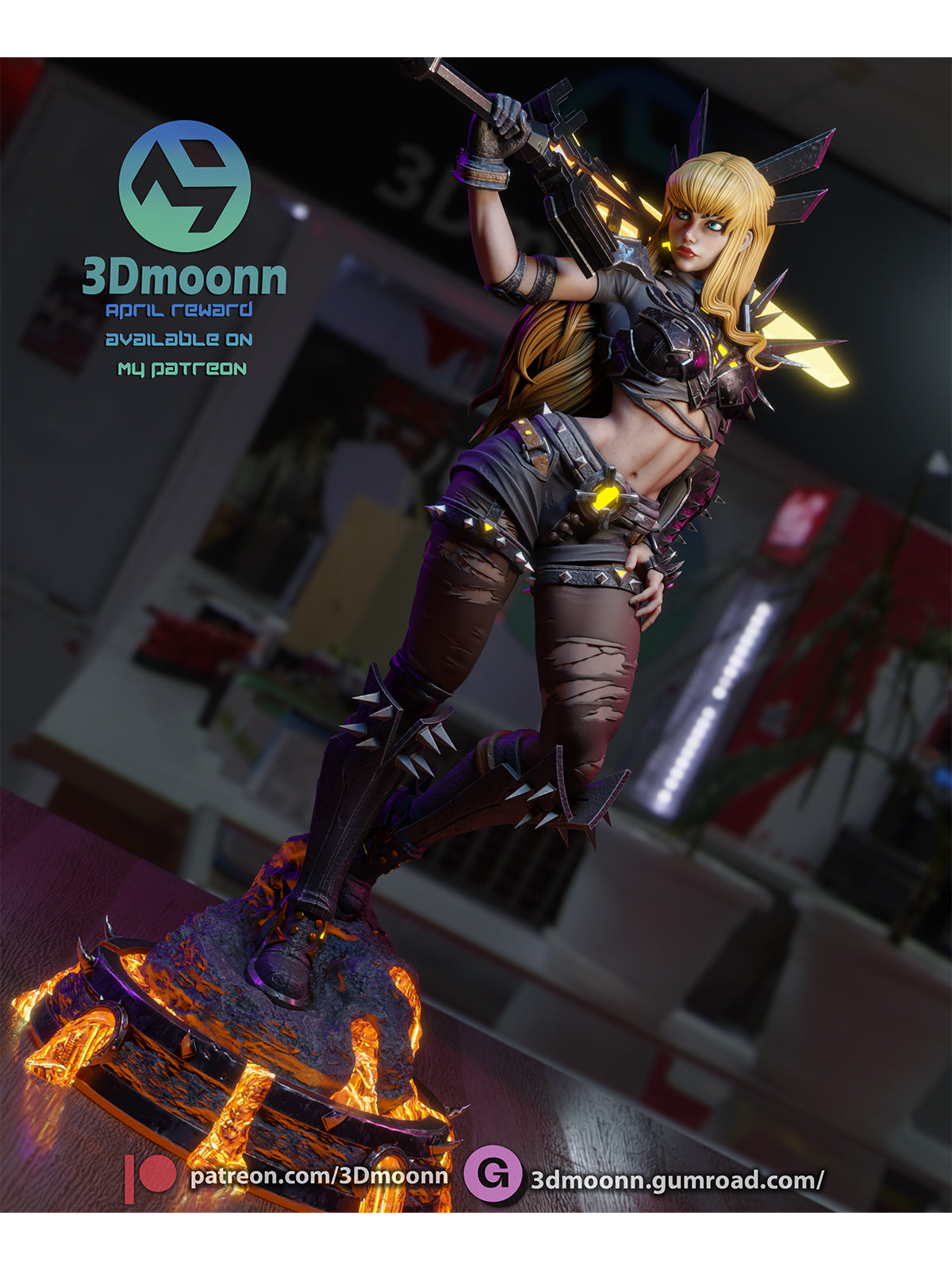 The Soulsword | Maximum Detailed 12K 3D printed figure