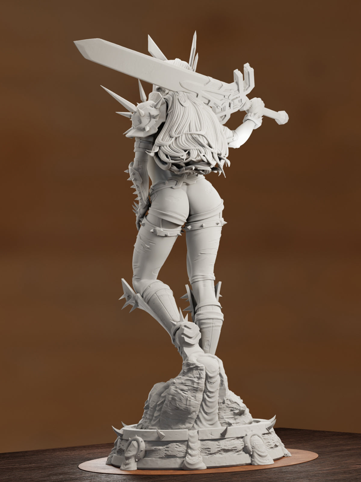 The Soulsword | Maximum Detailed 12K 3D printed figure