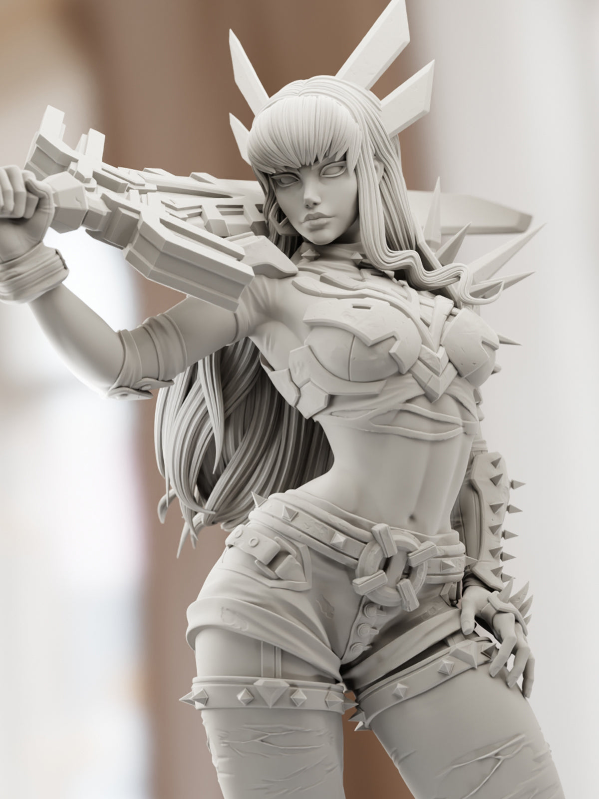 The Soulsword | Maximum Detailed 12K 3D printed figure