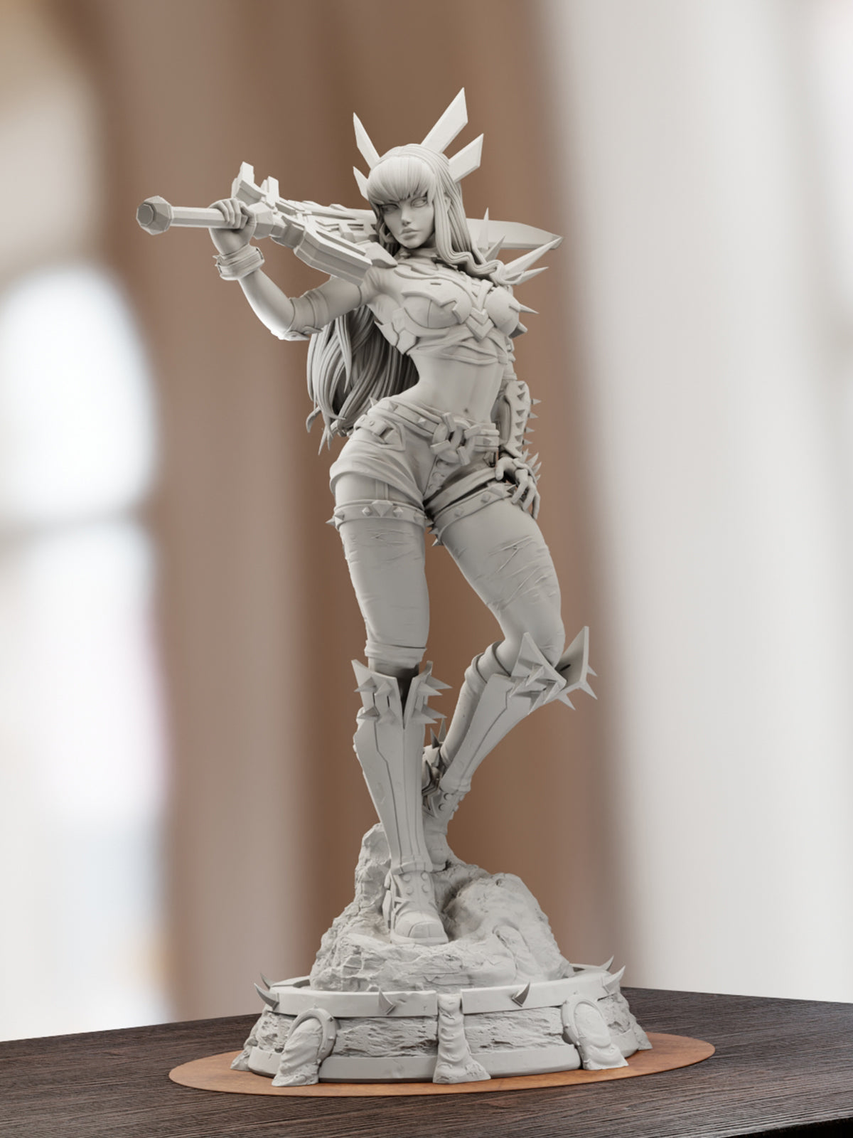 The Soulsword | Maximum Detailed 12K 3D printed figure