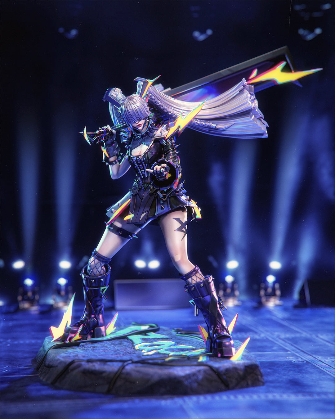 Punkchild Magik Statue