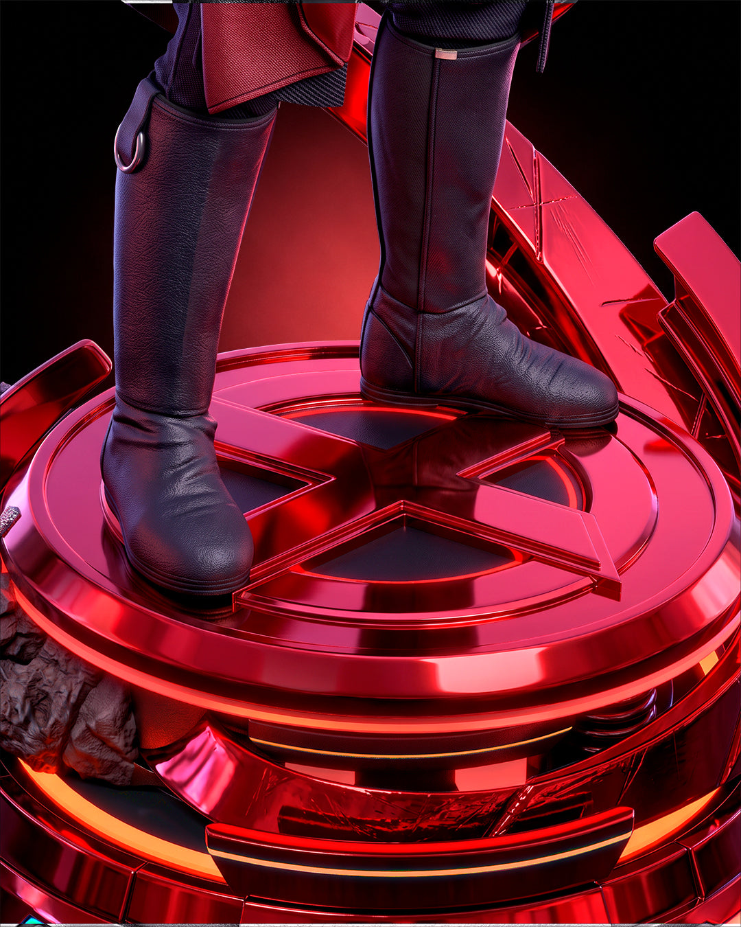 Magneto Statue