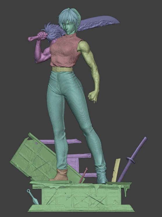 The Split Soul Statue