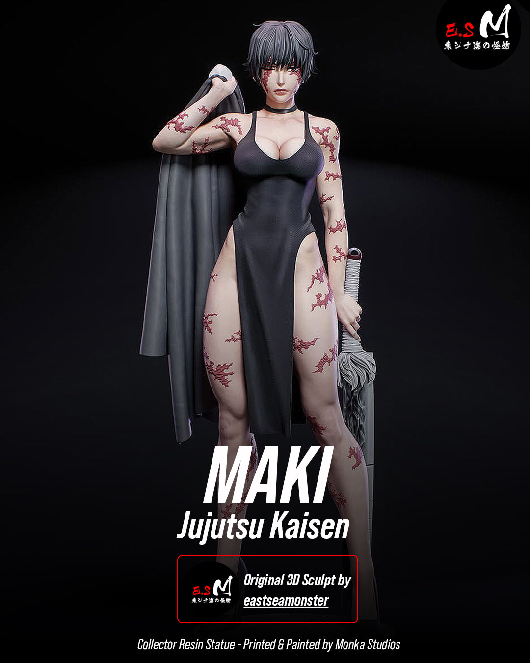 Split Soul Maki Statue