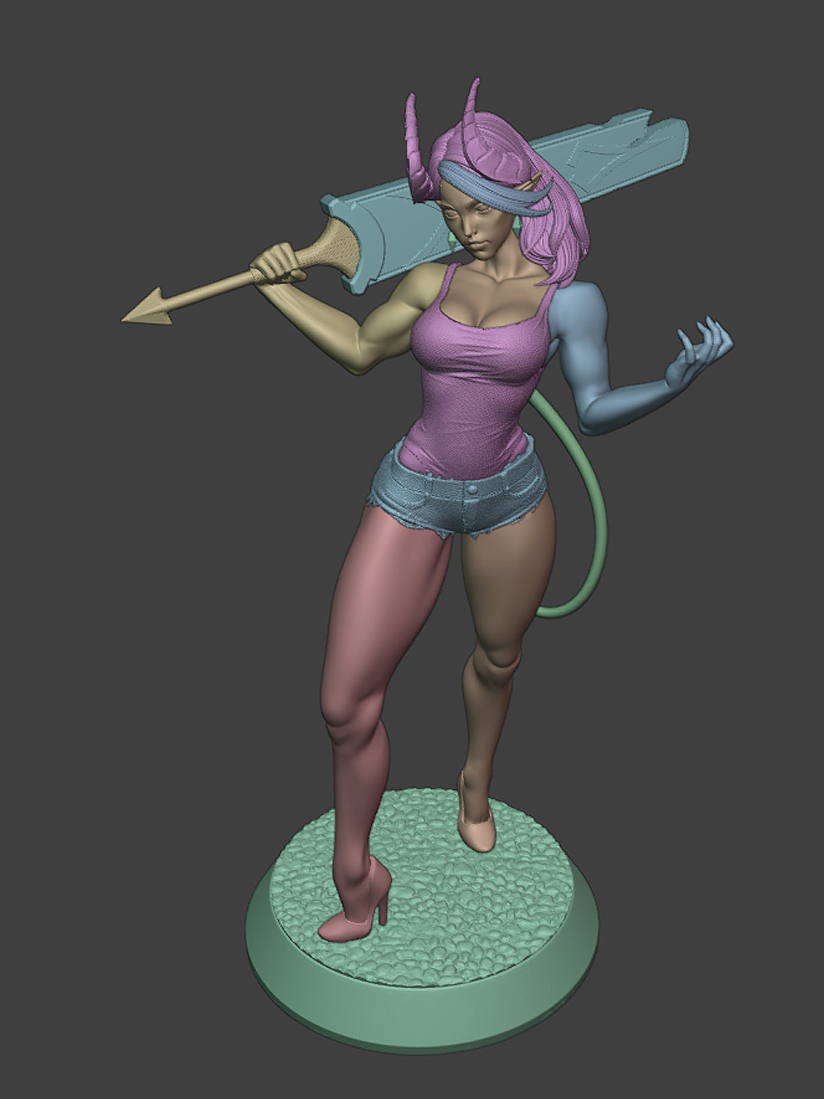 The Infernal Enforcer Statue