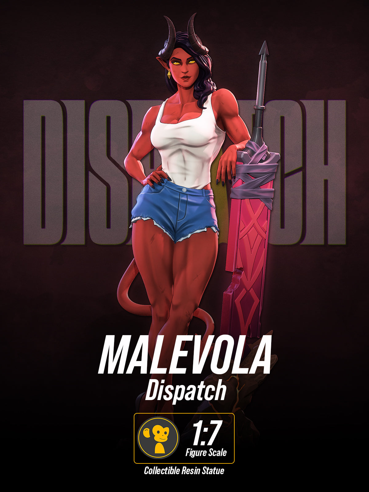 Mistress of Hell | Maximum Detailed 12K 3D printed figure