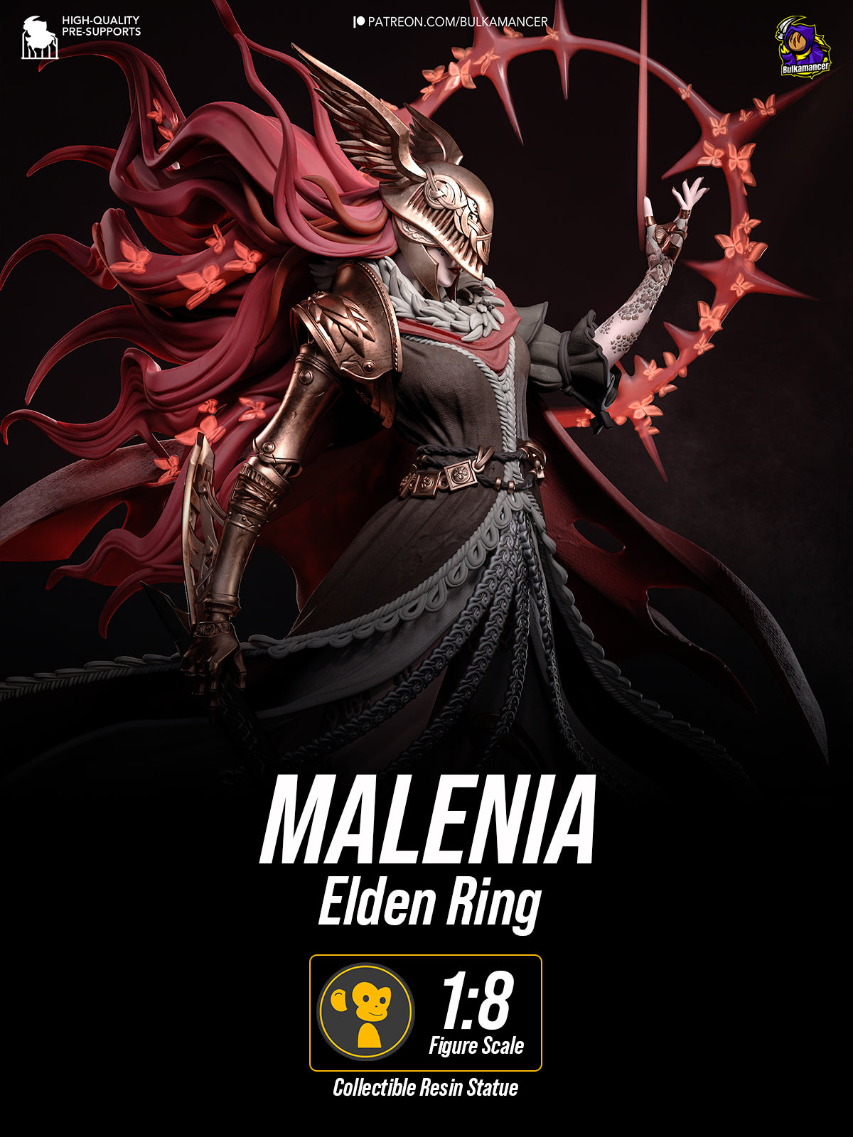 The Undefeated | Maximum Detailed 12K 3D printed figure