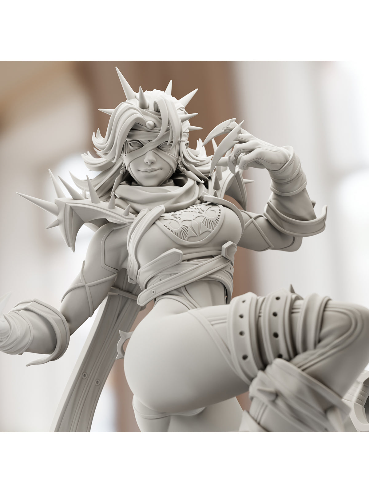The Psychic Horror | Maximum Detailed 12K 3D printed figure