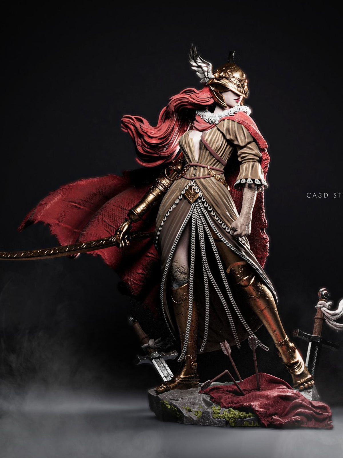 The Blade of the Queen | Maximum Detailed 12K 3D printed figure
