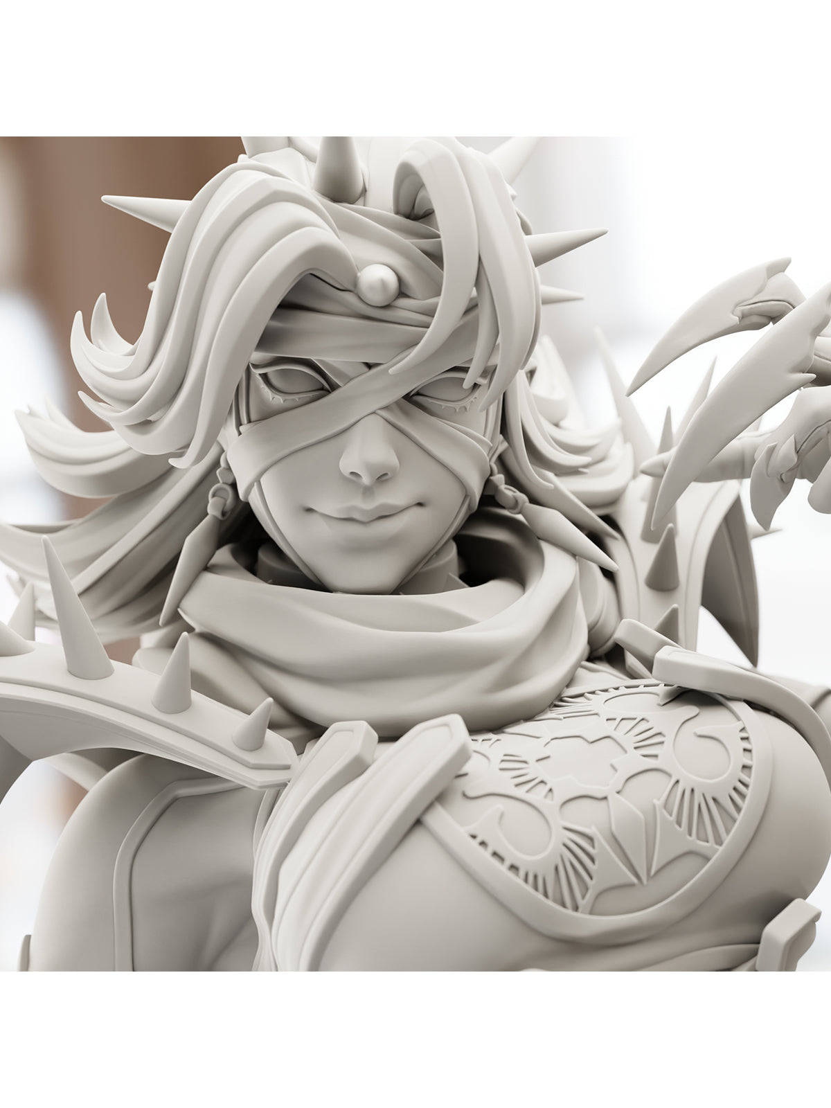 The Psychic Horror | Maximum Detailed 12K 3D printed figure