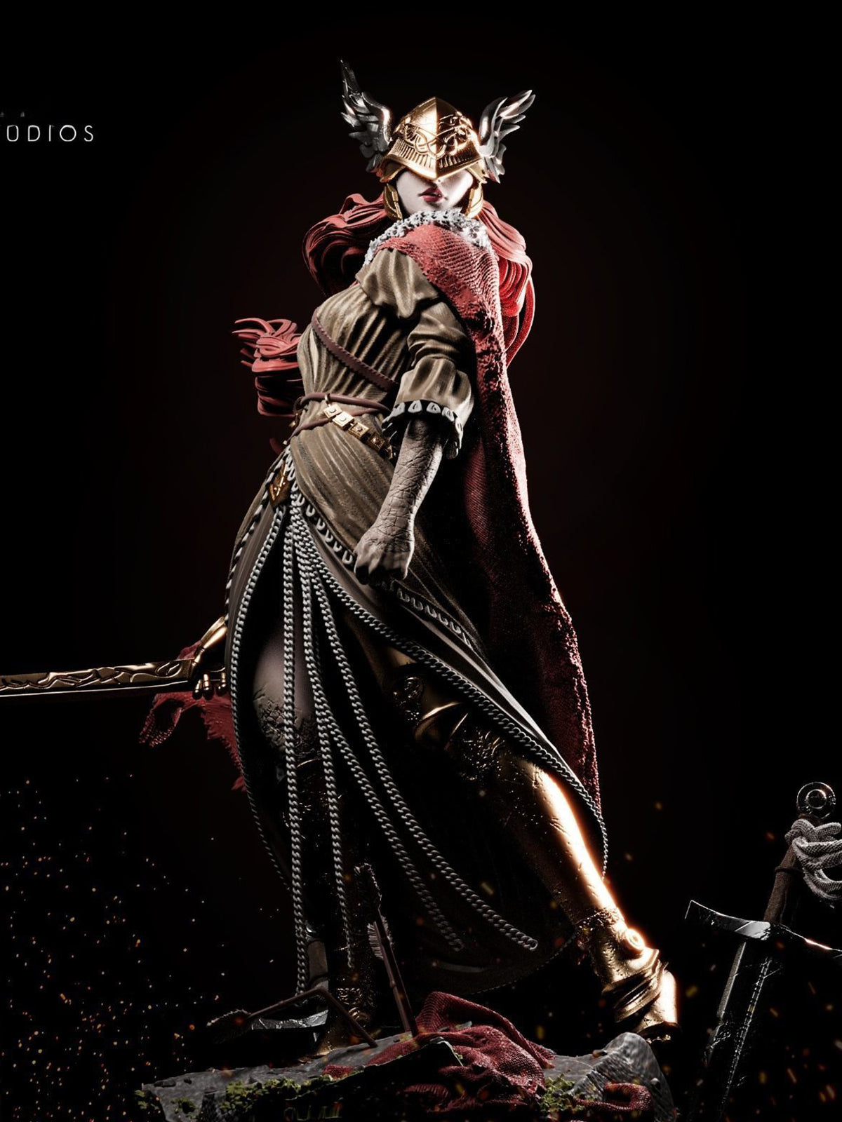 The Blade of the Queen | Maximum Detailed 12K 3D printed figure