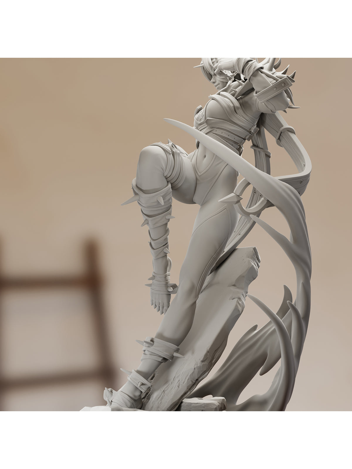 The Psychic Horror | Maximum Detailed 12K 3D printed figure