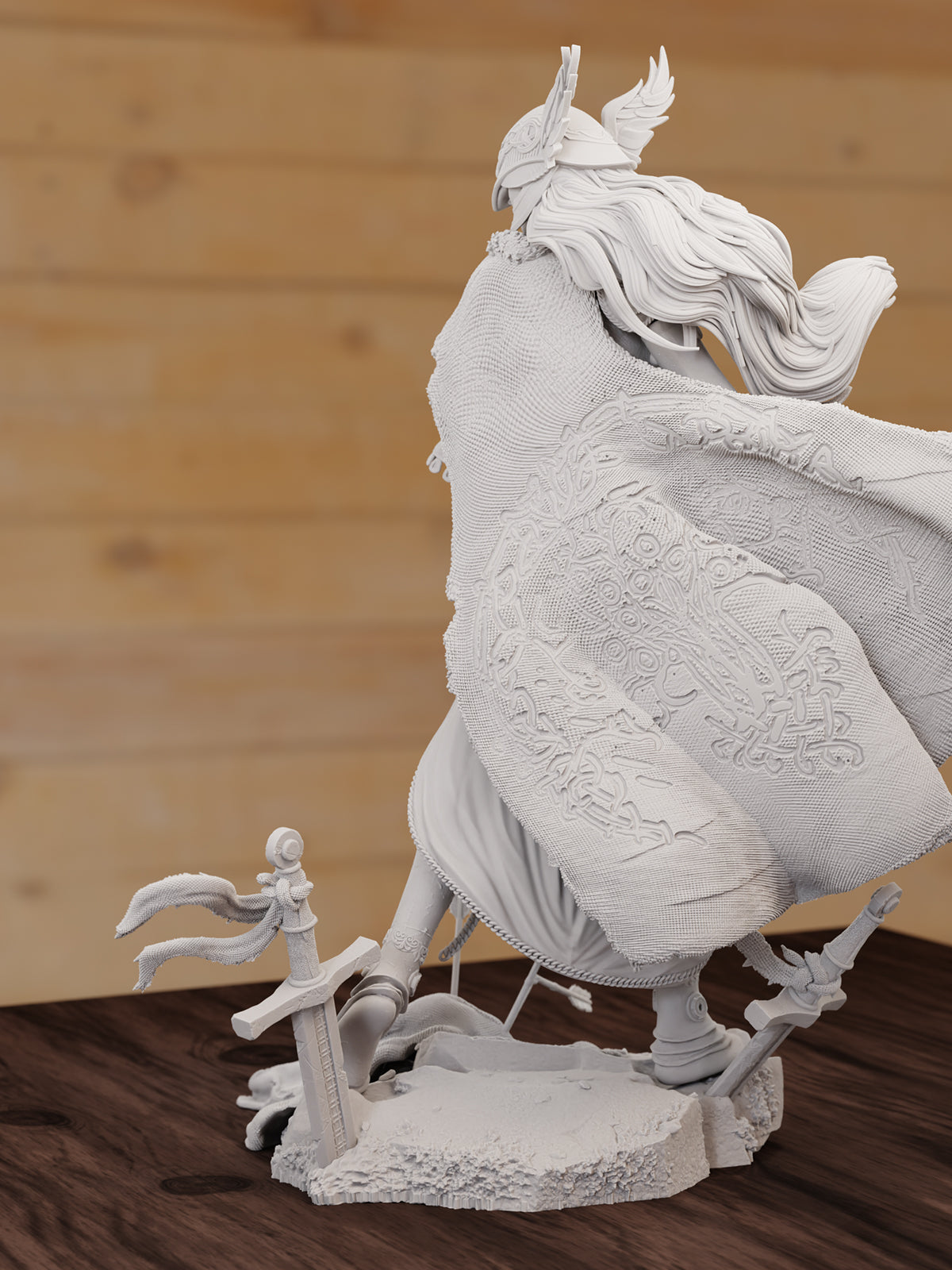The Blade of the Queen | Maximum Detailed 12K 3D printed figure