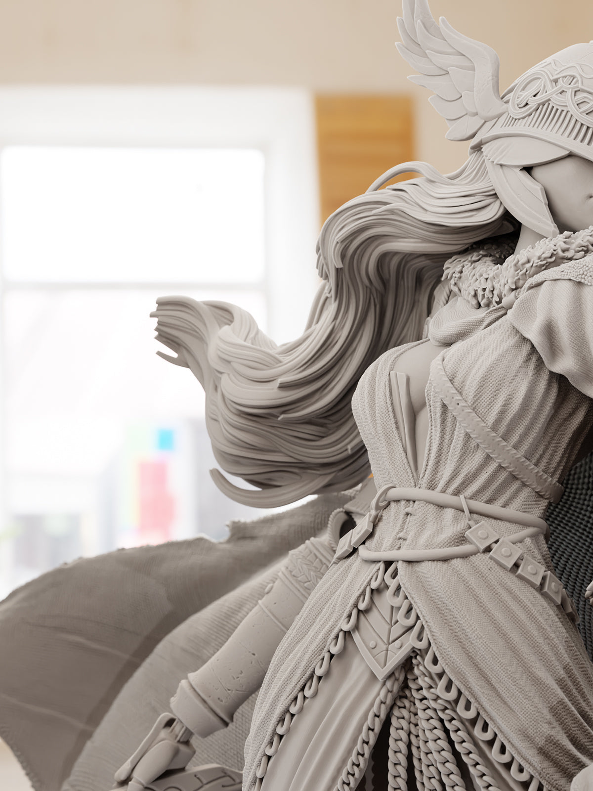 The Blade of the Queen | Maximum Detailed 12K 3D printed figure