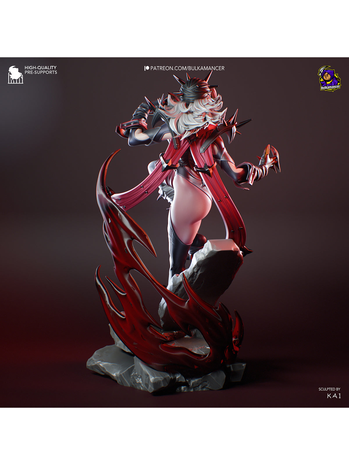 The Psychic Horror | Maximum Detailed 12K 3D printed figure