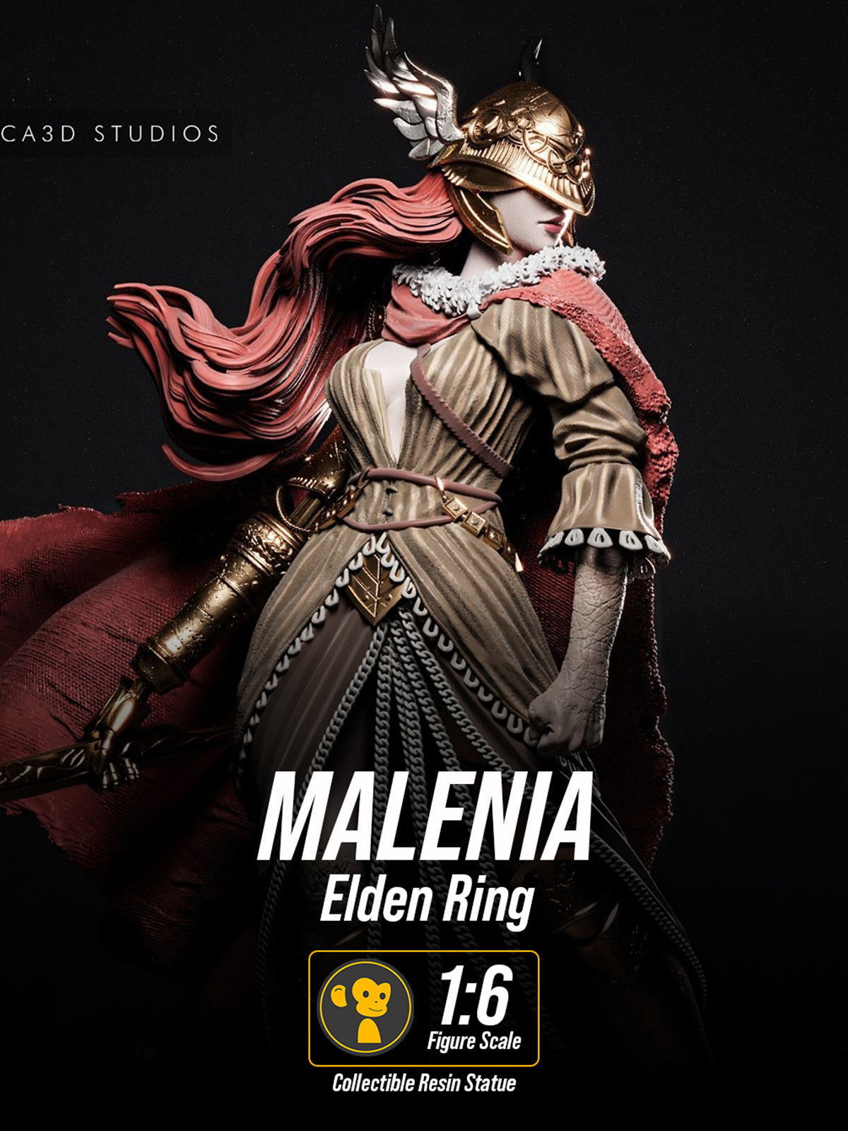 The Blade of the Queen | Maximum Detailed 12K 3D printed figure