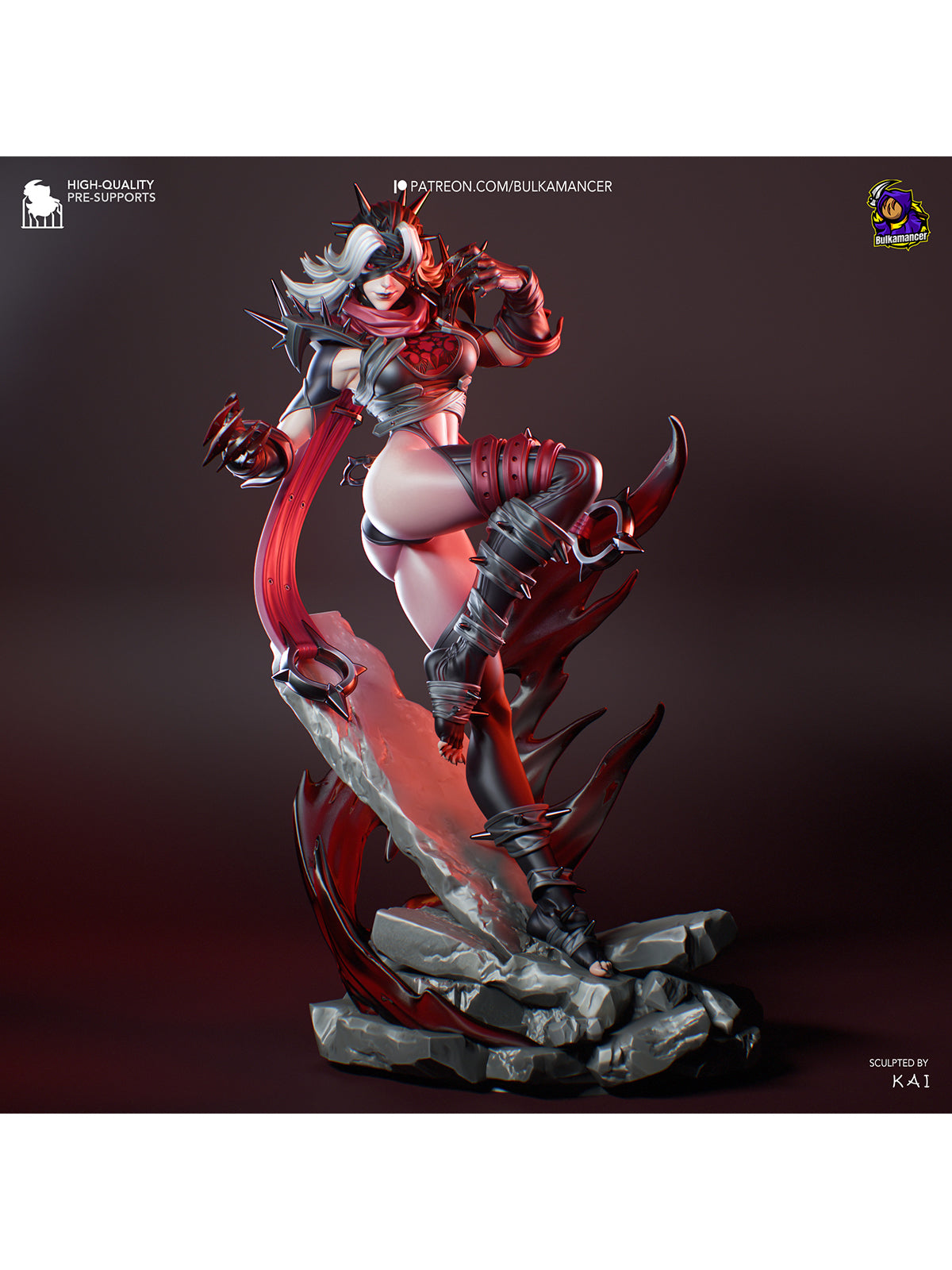 The Psychic Horror | Maximum Detailed 12K 3D printed figure