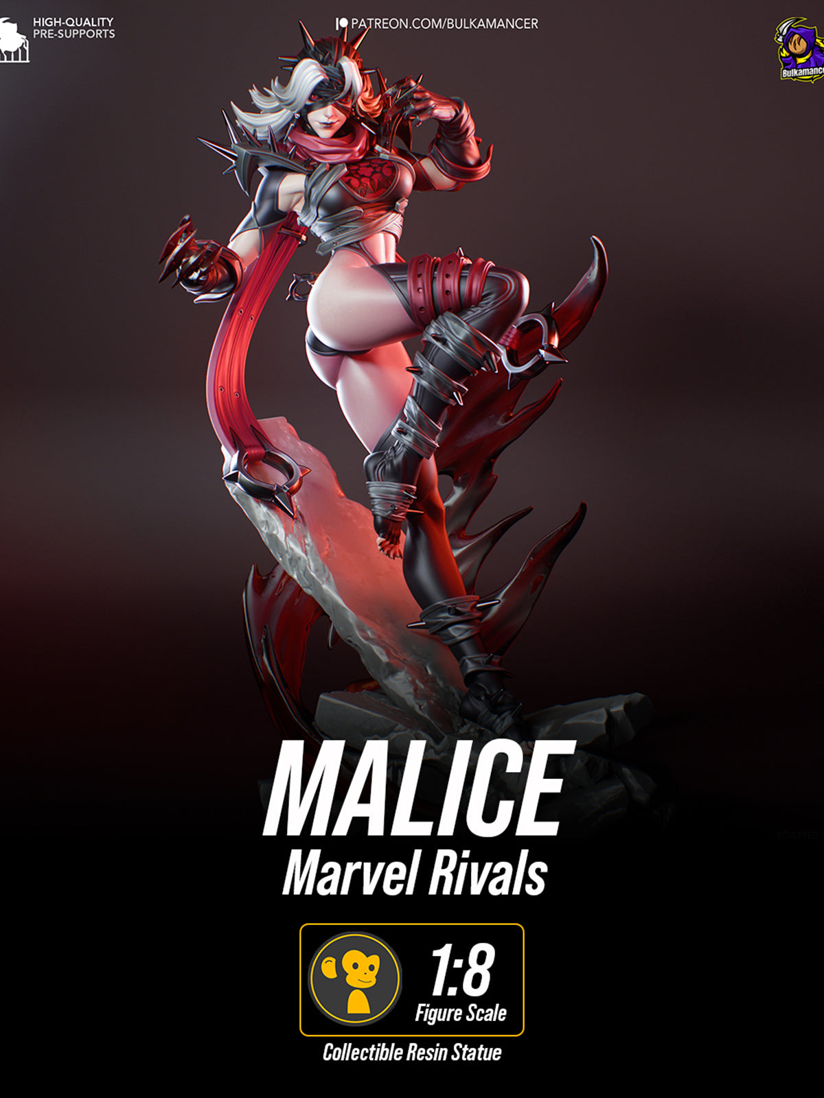 The Psychic Horror | Maximum Detailed 12K 3D printed figure